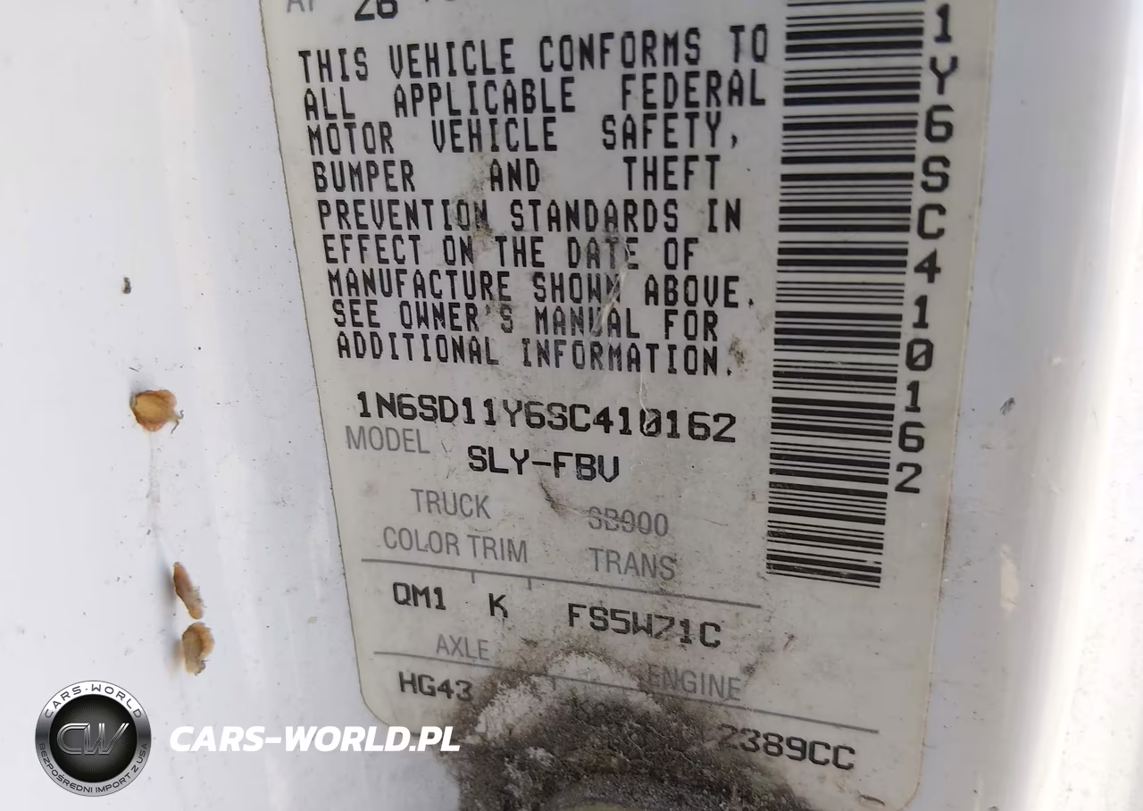 1995 Nissan Truck Xe VIN:1N6SD11Y6SC410162 - 9