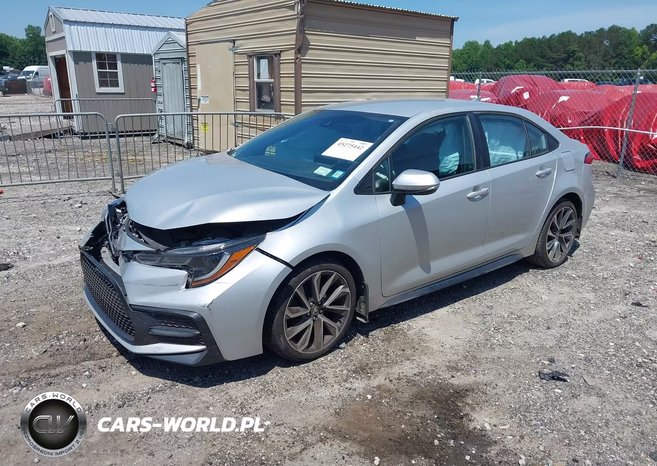 2021 Toyota Corolla Se VIN:5YFS4MCE5MP093671 - 2