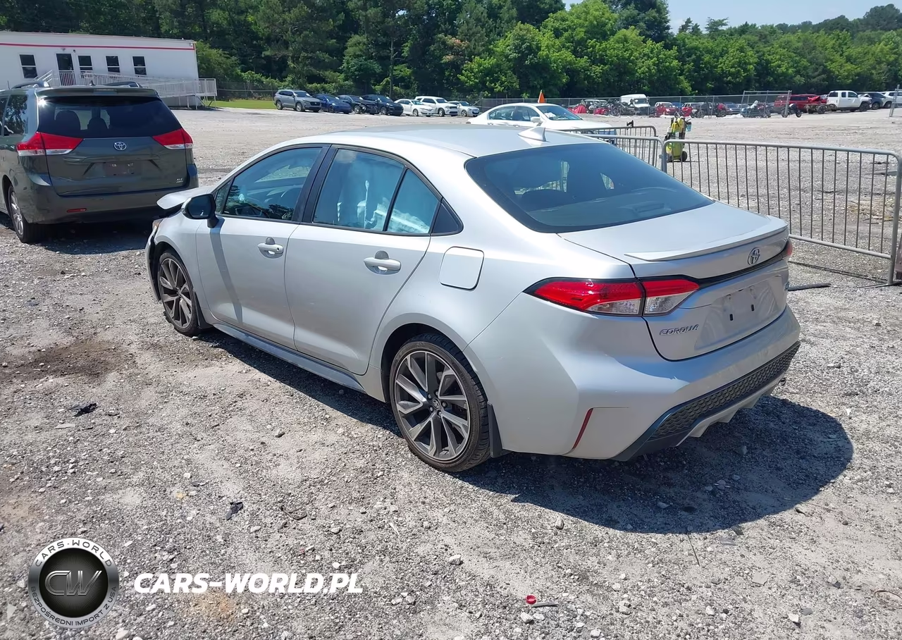 2021 Toyota Corolla Se VIN:5YFS4MCE5MP093671 - 3