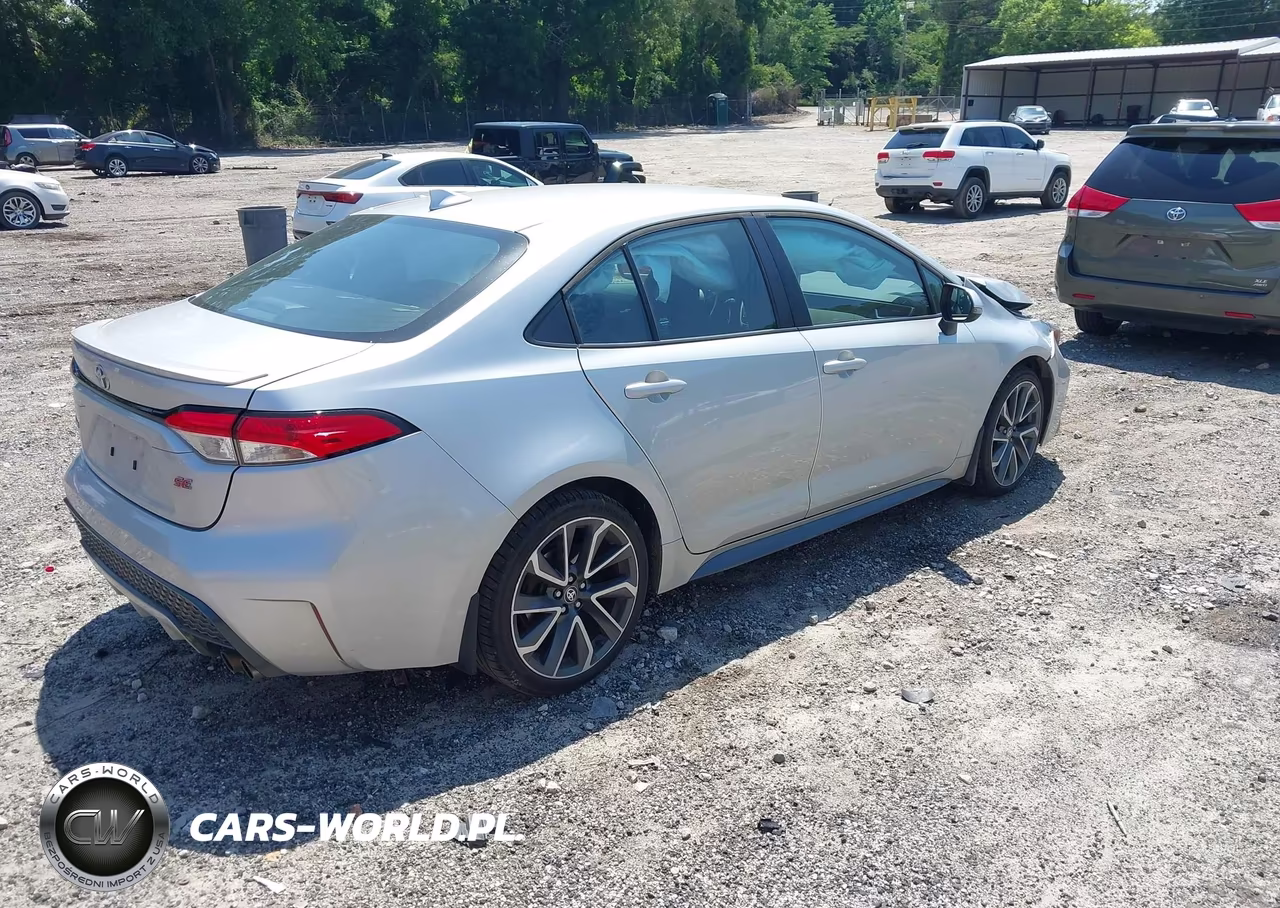 2021 Toyota Corolla Se VIN:5YFS4MCE5MP093671 - 4