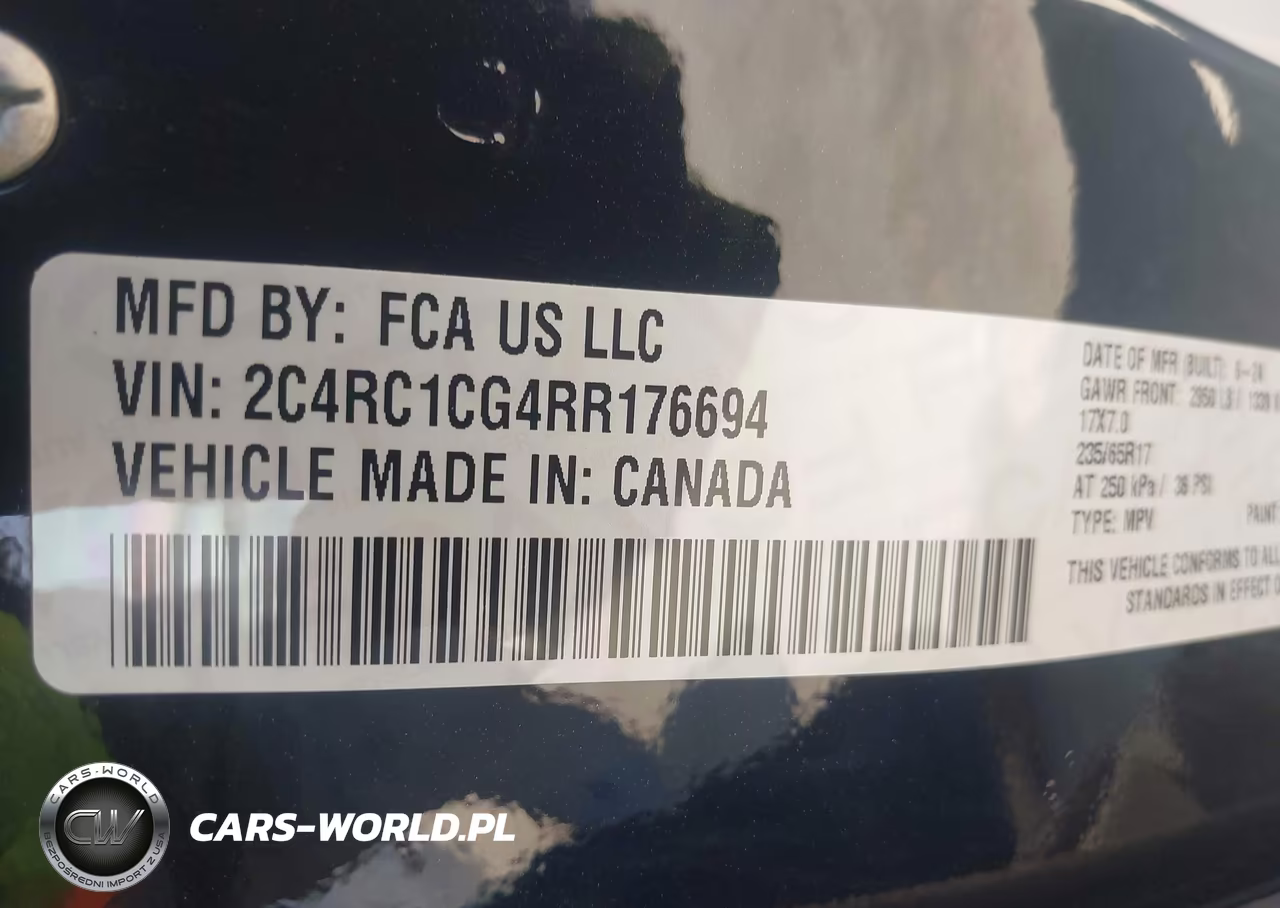 2024 Chrysler Voyager Lx VIN:2C4RC1CG4RR176694 - 9