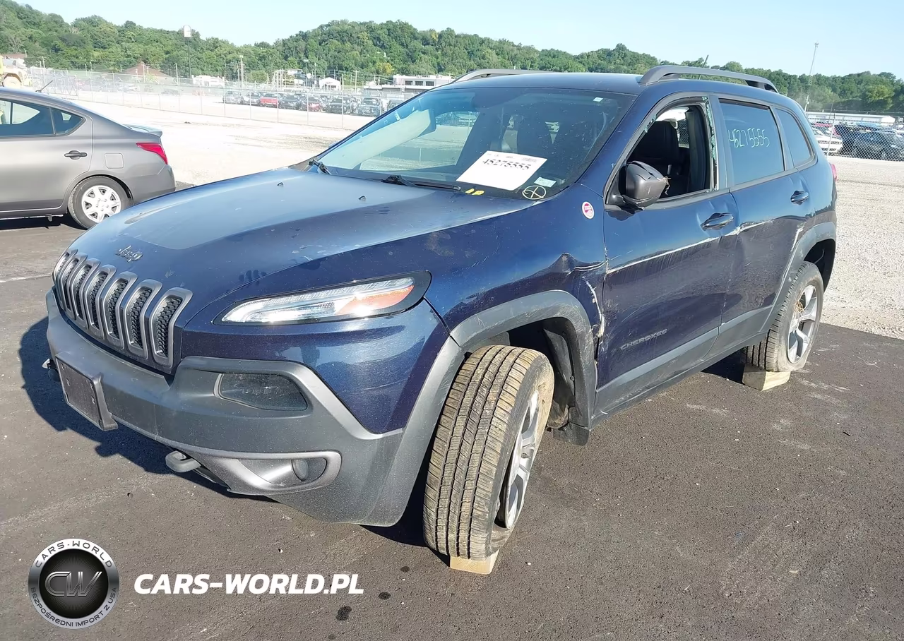 2015 Jeep Cherokee Trailhawk VIN:1C4PJMBS2FW544183 - 2