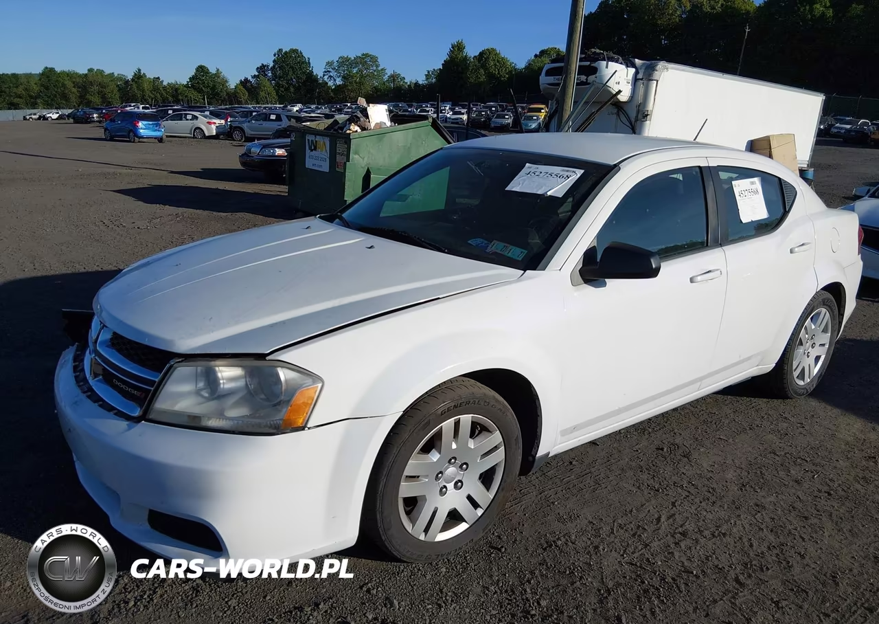 2013 Dodge Avenger Se V6 VIN:1C3CDZAG9DN748664 - 2