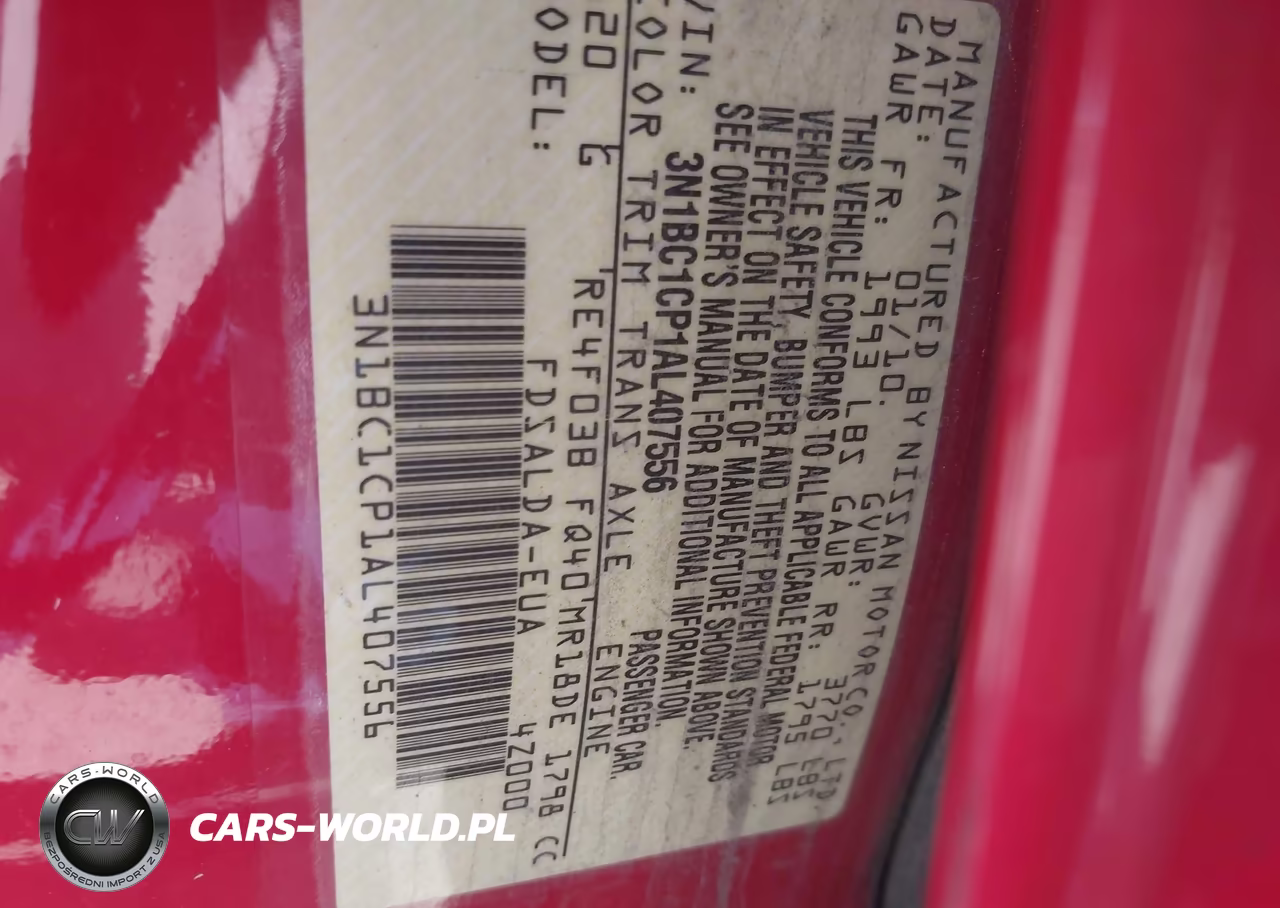 2010 Nissan Versa 1.8S VIN:3N1BC1CP1AL407556 - 9