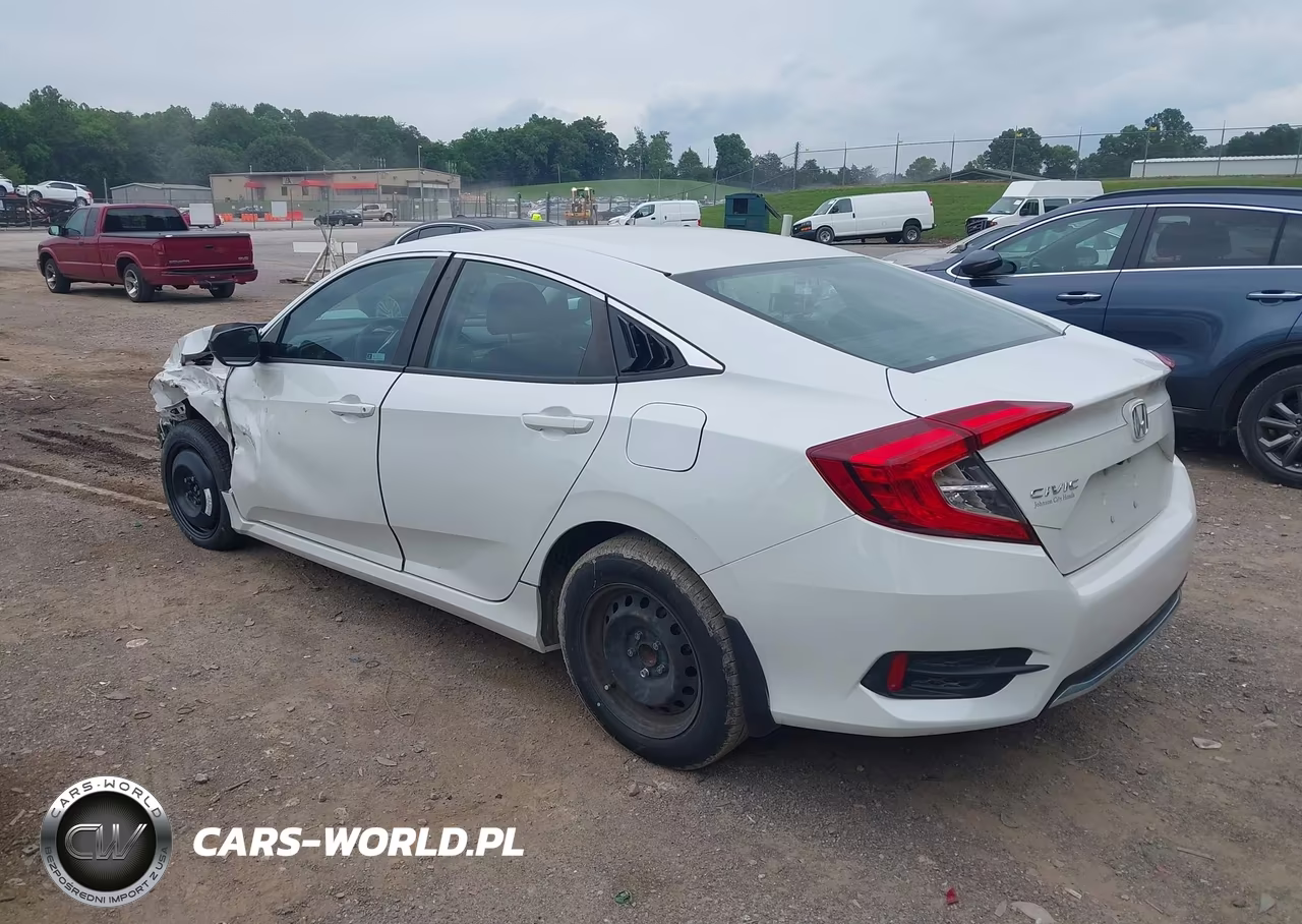 2021 Honda Civic Lx VIN:2HGFC2F67MH543731 - 3