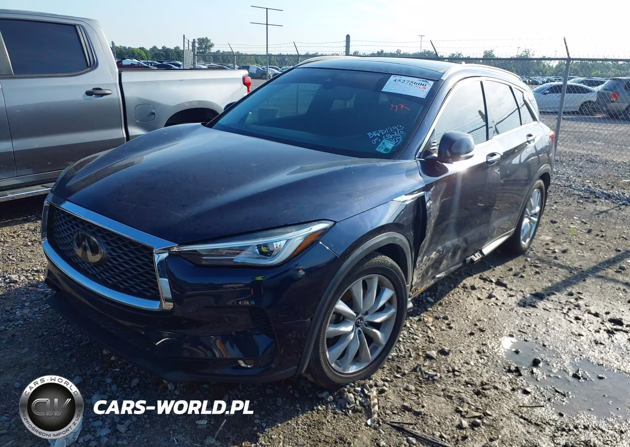 2019 Infiniti Qx50 Luxe VIN:3PCAJ5M10KF118393 - 2
