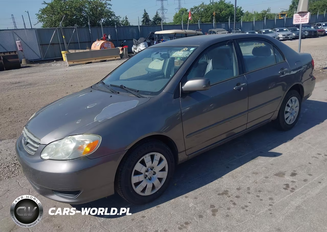 2003 Toyota Corolla Le VIN:2T1BR32E63C027545 - 2