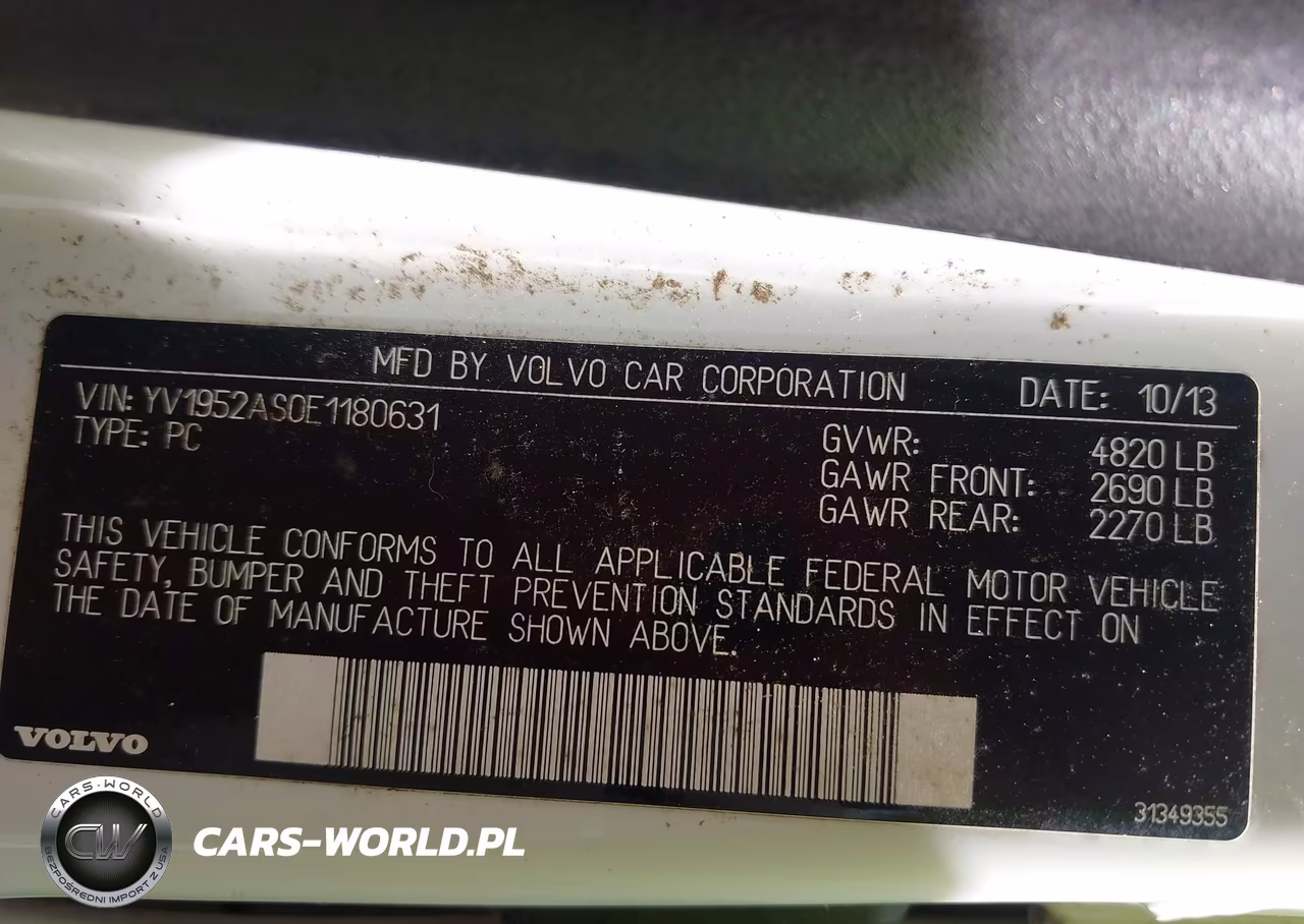 2014 Volvo S80 3.2 Platinum VIN:YV1952AS0E1180631 - 9