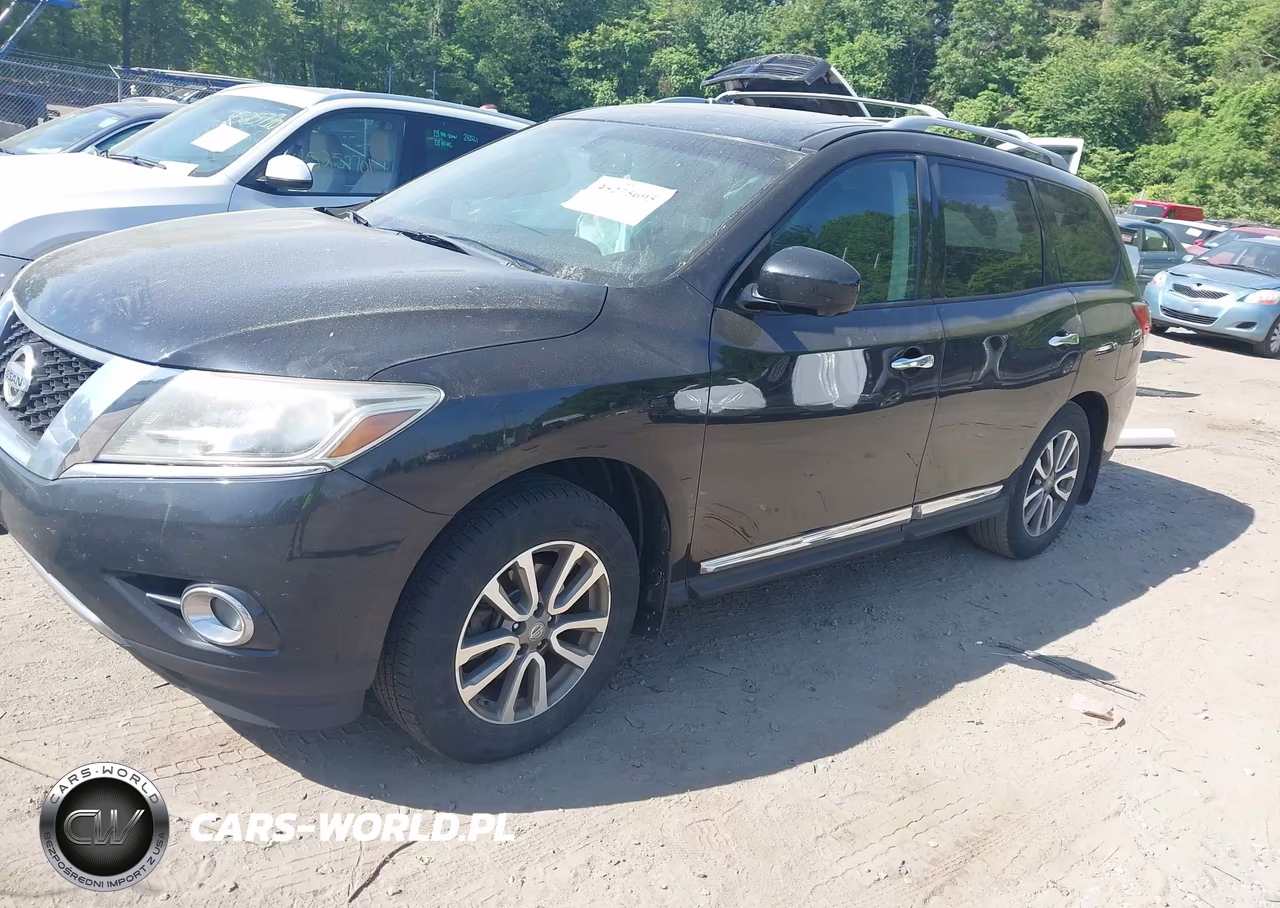 2015 Nissan Pathfinder Sl VIN:5N1AR2MM0FC671187 - 2