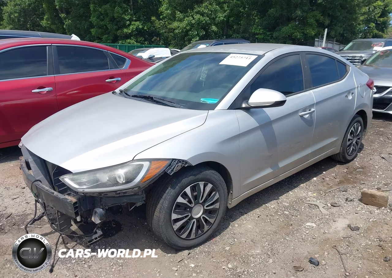 2017 Hyundai Elantra Se VIN:KMHD74LF4HU073232 - 2