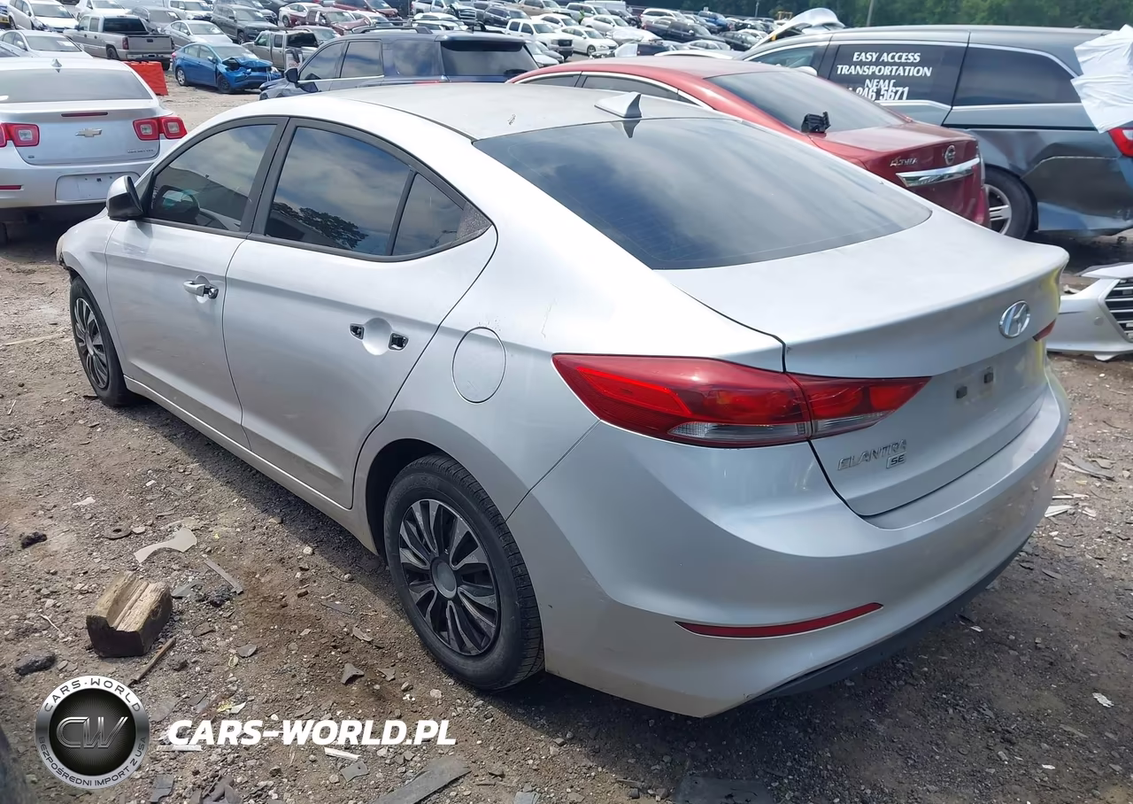 2017 Hyundai Elantra Se VIN:KMHD74LF4HU073232 - 3