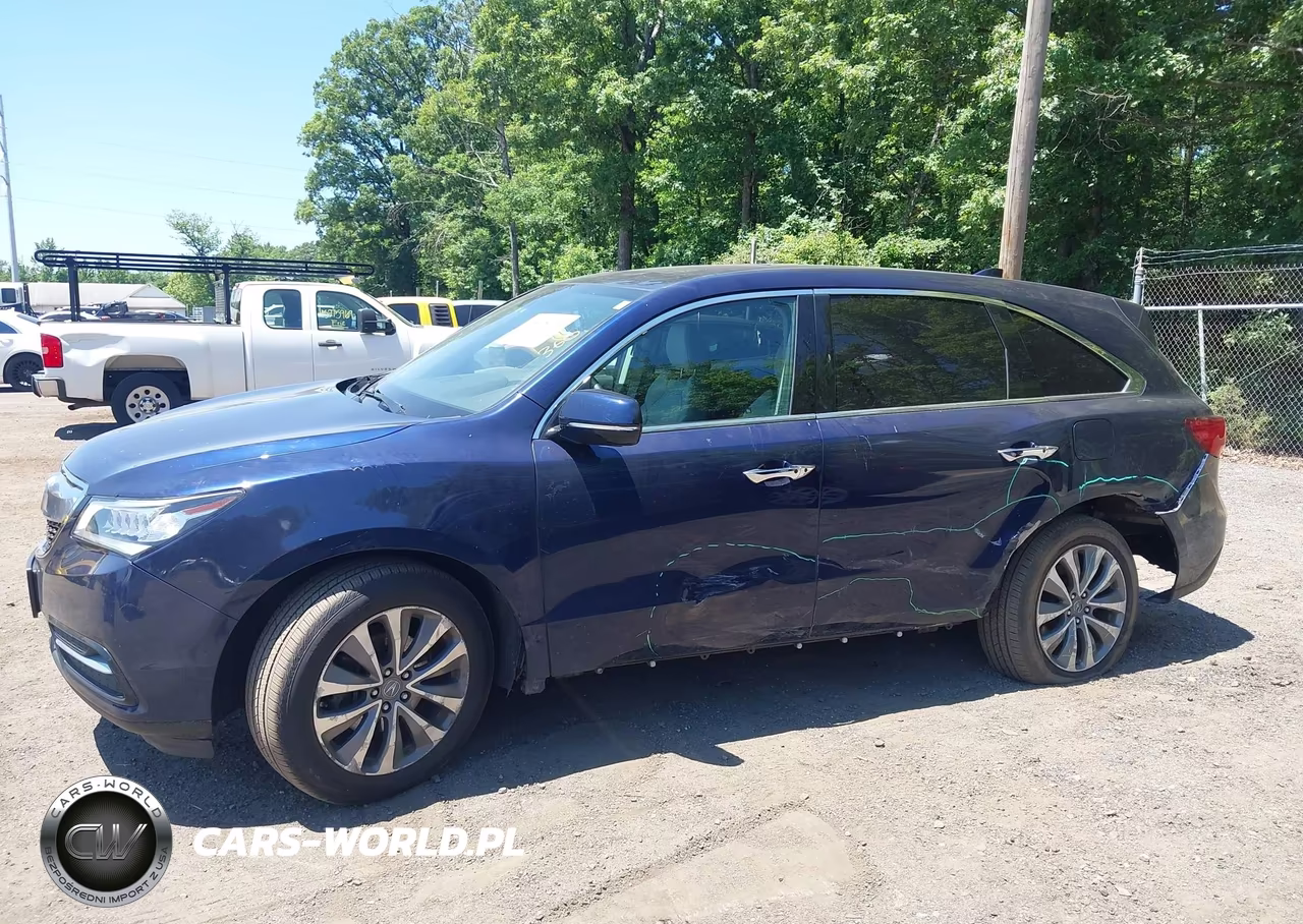2015 Acura Mdx Technology Package VIN:5FRYD4H46FB026018 - 14
