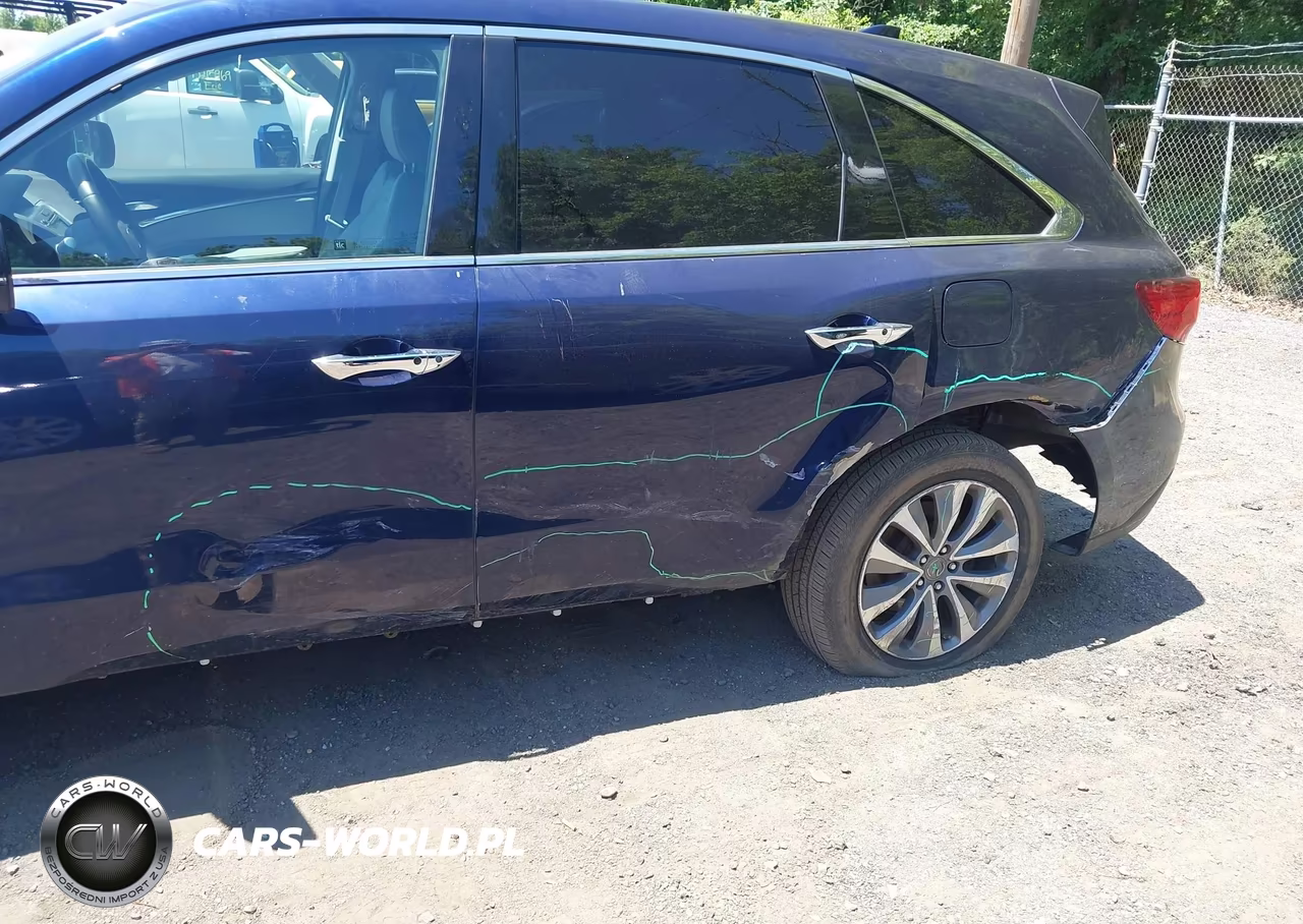 2015 Acura Mdx Technology Package VIN:5FRYD4H46FB026018 - 6