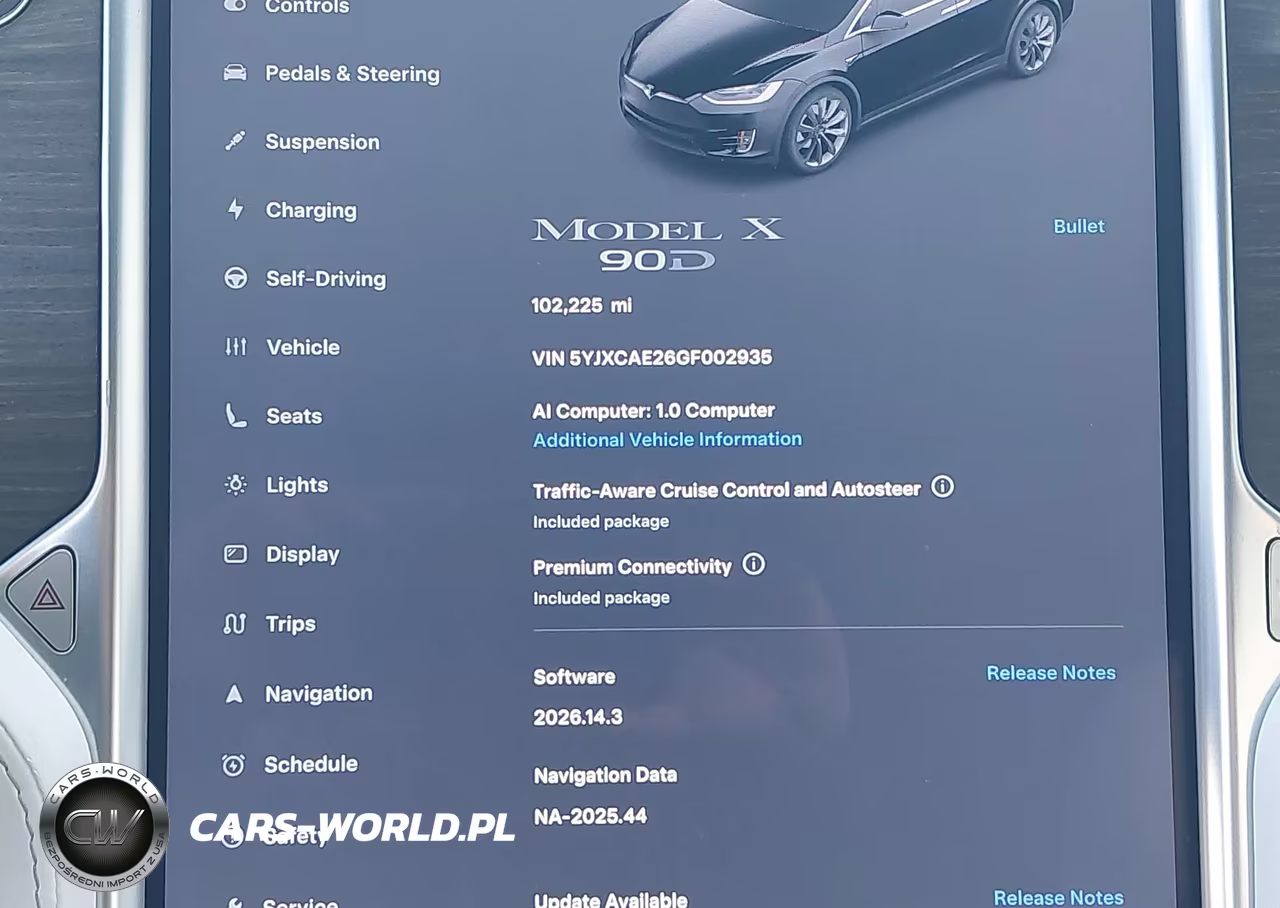 2016 Tesla Model X 60D-70D-75D-90D VIN:5YJXCAE26GF002935 - 7