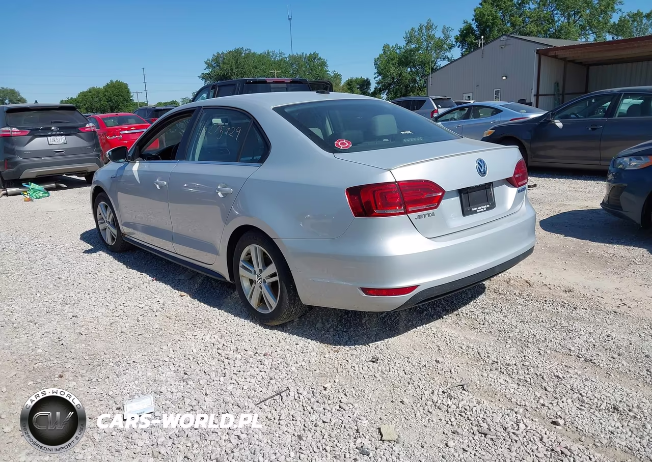 2013 Volkswagen Jetta Hybrid Sel VIN:3VW637AJ1DM225903 - 3