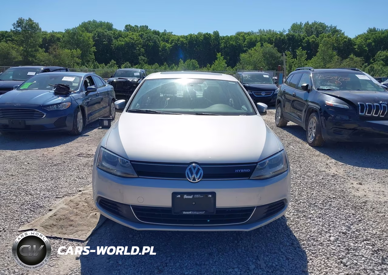 2013 Volkswagen Jetta Hybrid Sel VIN:3VW637AJ1DM225903 - 6