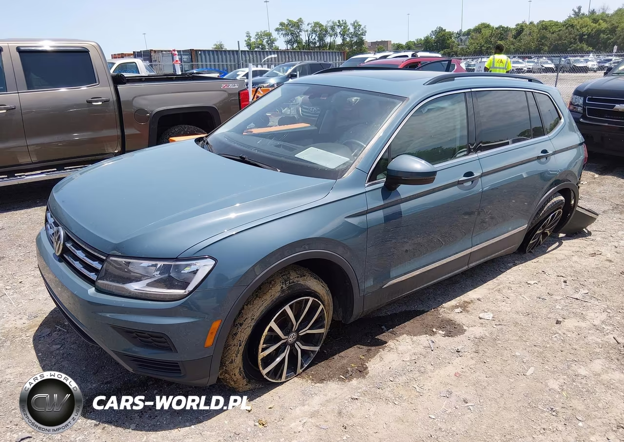 2021 Volkswagen Tiguan 2.0T Se-2.0T Se R-Line Black-2.0T Sel VIN:3VV3B7AX3MM040783 - 2