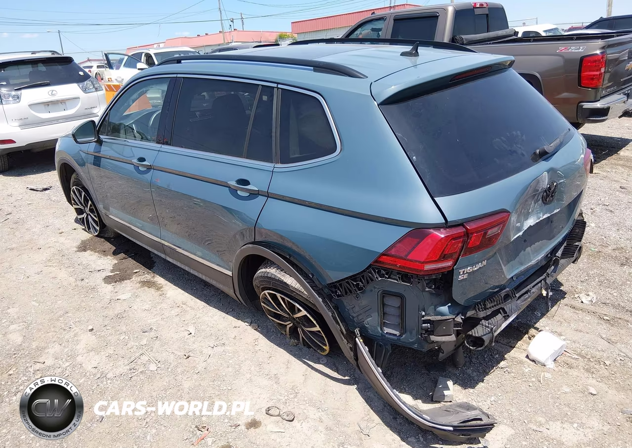 2021 Volkswagen Tiguan 2.0T Se-2.0T Se R-Line Black-2.0T Sel VIN:3VV3B7AX3MM040783 - 3