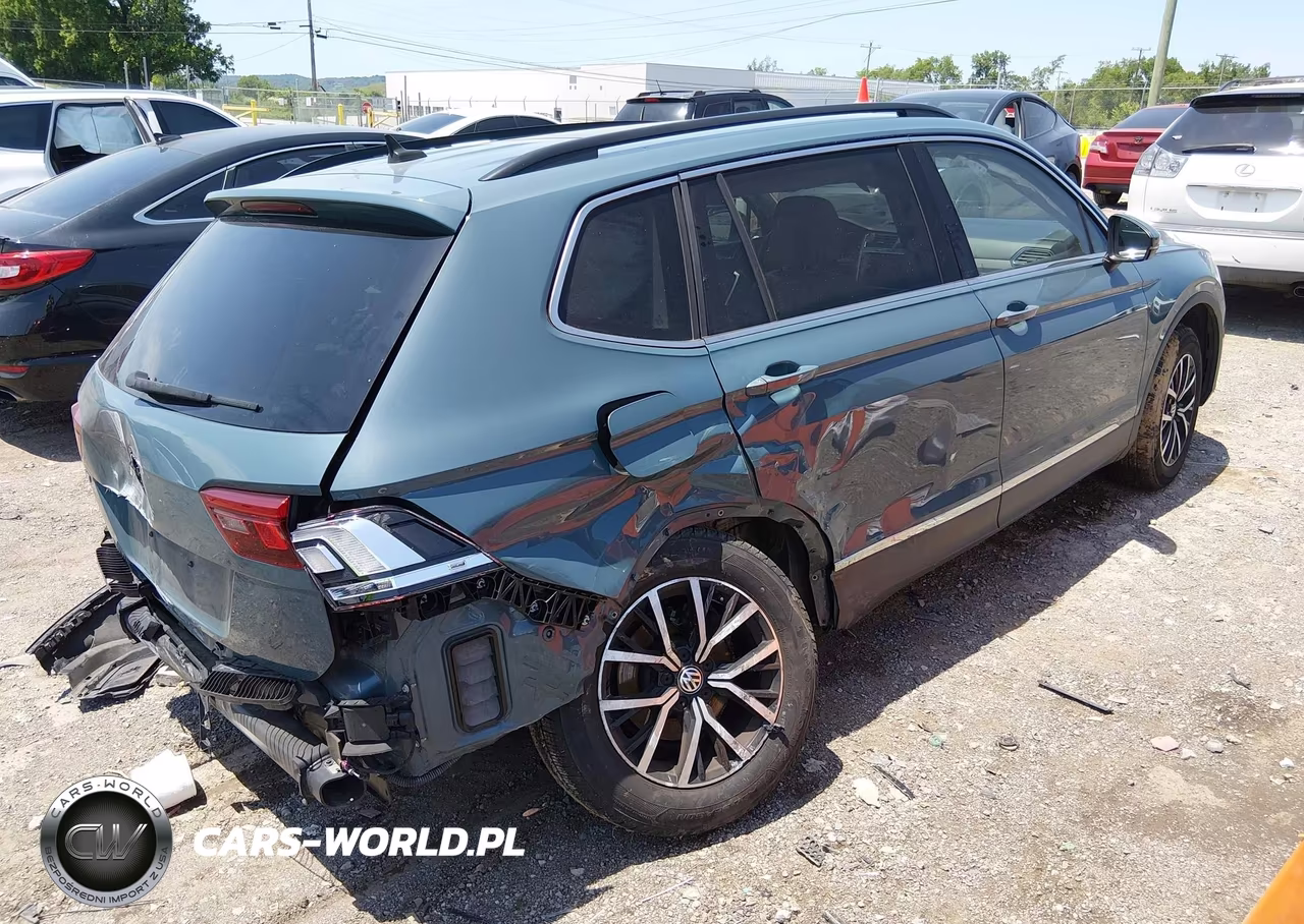 2021 Volkswagen Tiguan 2.0T Se-2.0T Se R-Line Black-2.0T Sel VIN:3VV3B7AX3MM040783 - 4