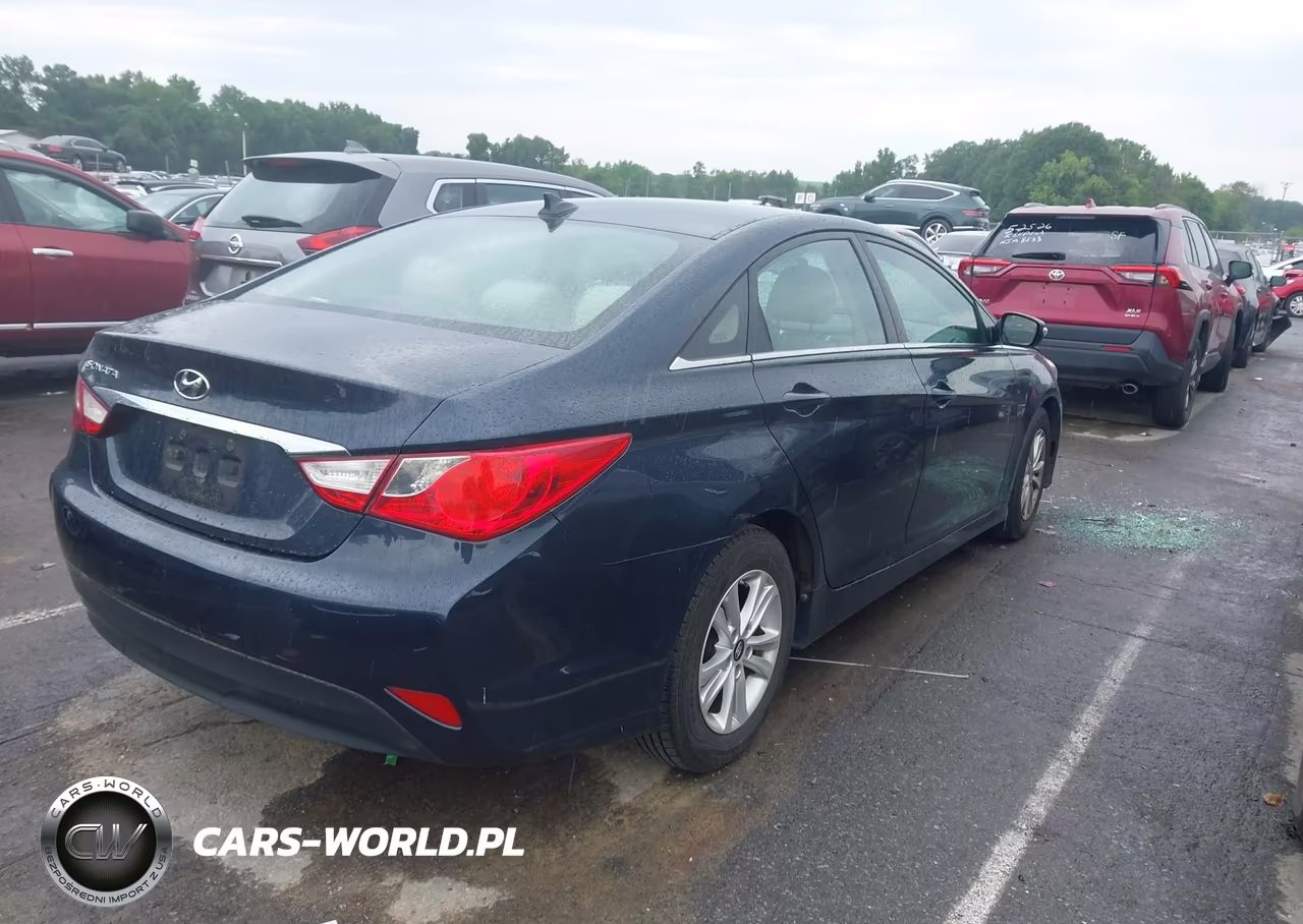 2014 Hyundai Sonata Gls VIN:5NPEB4AC0EH909754 - 4