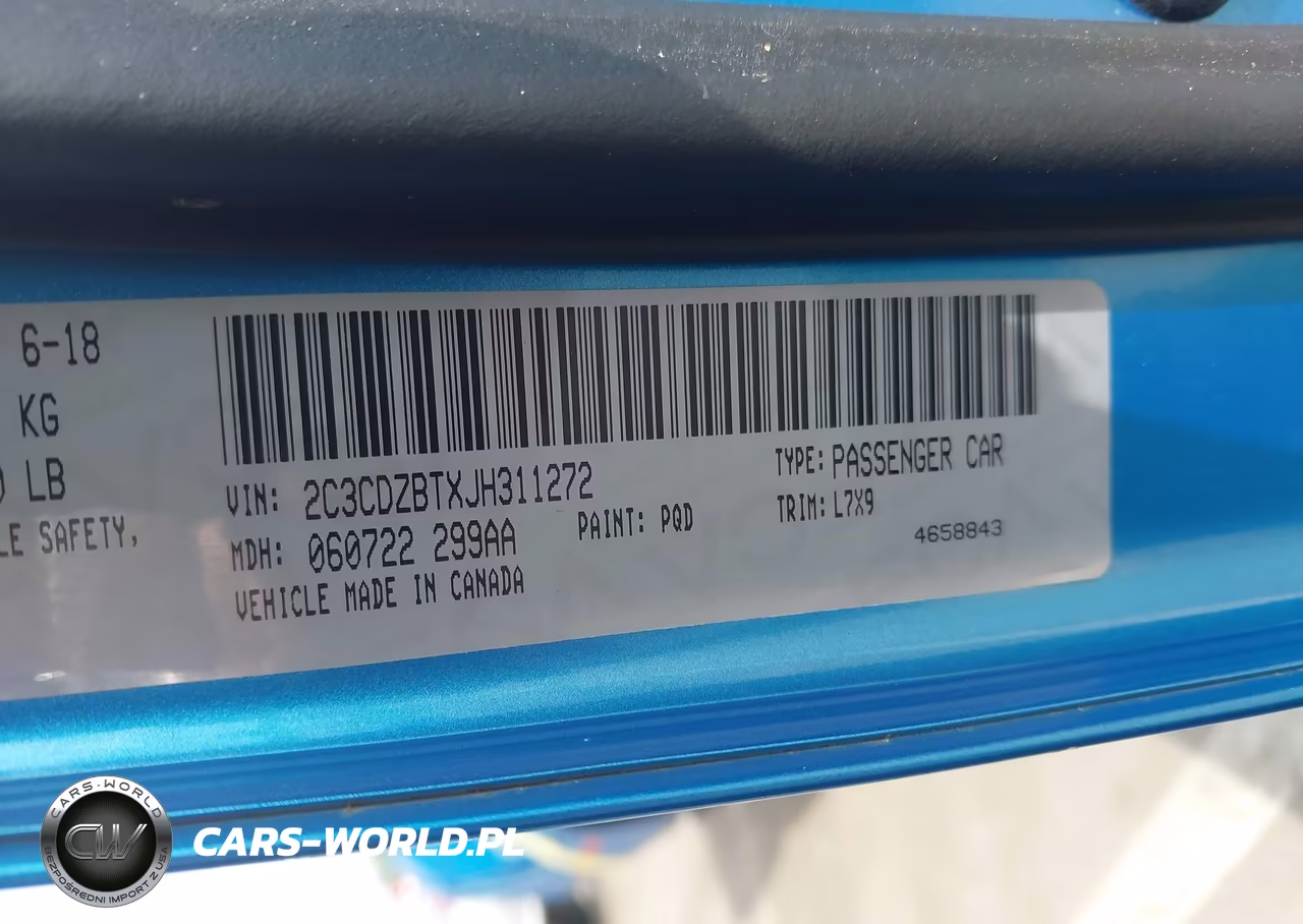 2018 Dodge Challenger R-T VIN:2C3CDZBTXJH311272 - 9