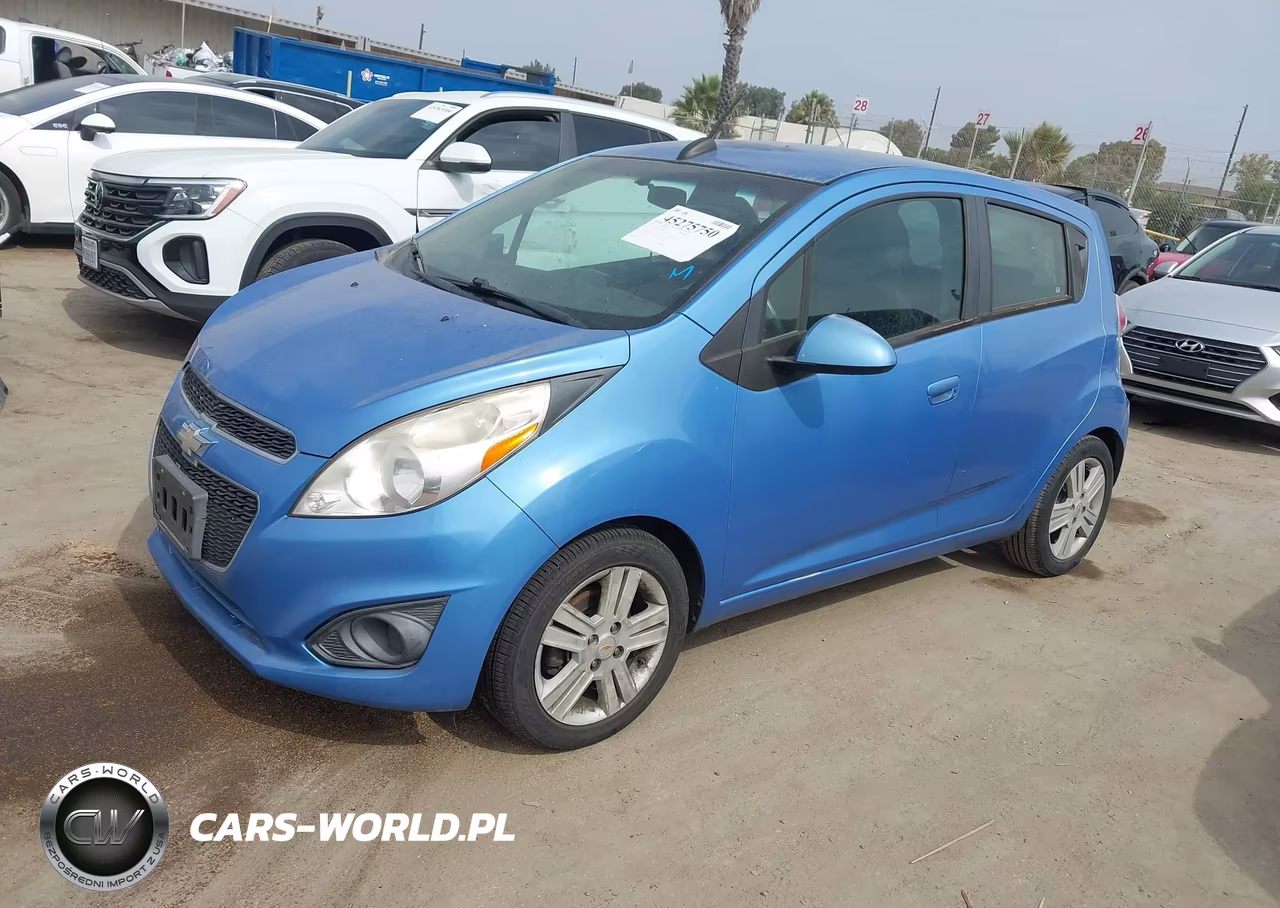 2015 Chevrolet Spark 1Lt Cvt VIN:KL8CD6S99FC778281 - 2