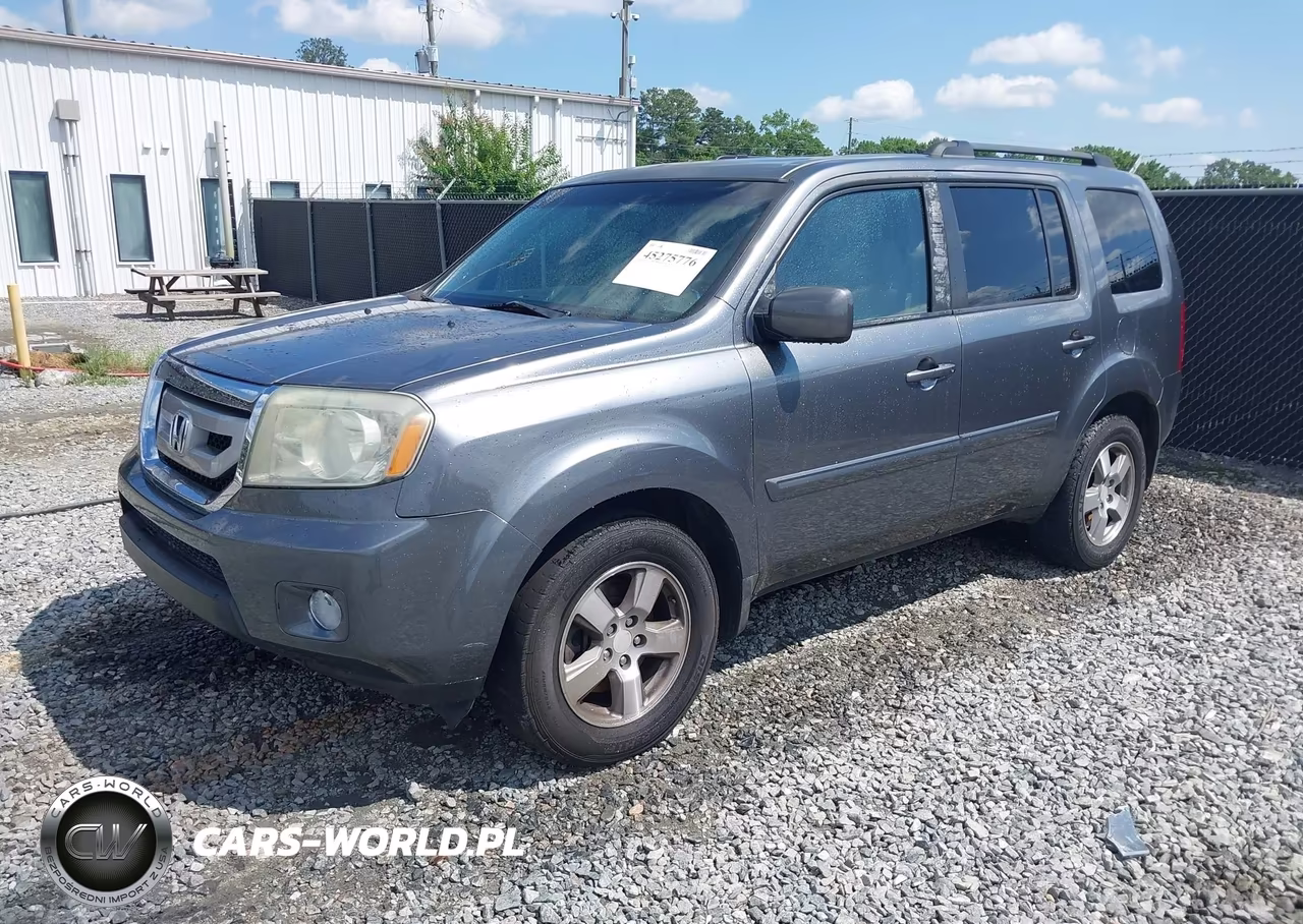 2010 Honda Pilot Ex-L VIN:5FNYF4H55AB026041 - 2
