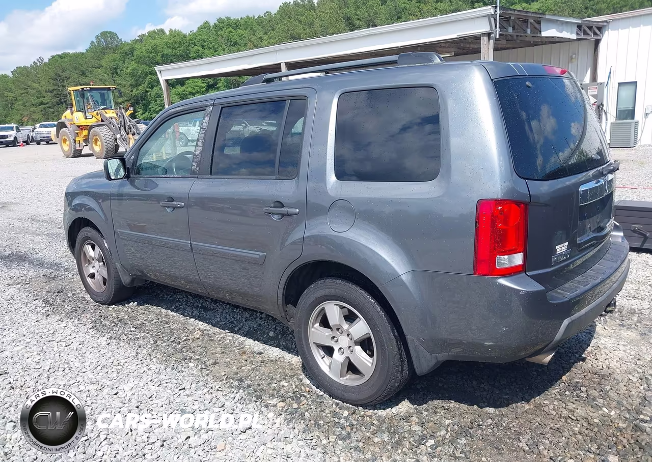 2010 Honda Pilot Ex-L VIN:5FNYF4H55AB026041 - 3