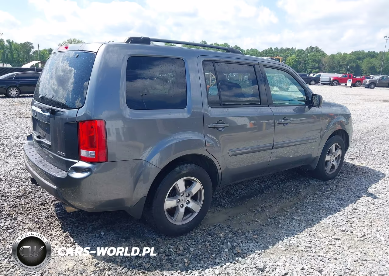 2010 Honda Pilot Ex-L VIN:5FNYF4H55AB026041 - 4