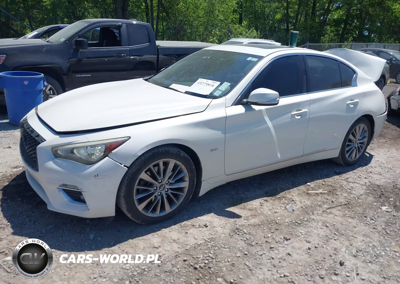 2019 Infiniti Q50 3.0T Luxe VIN:JN1EV7AR5KM550550 - 2