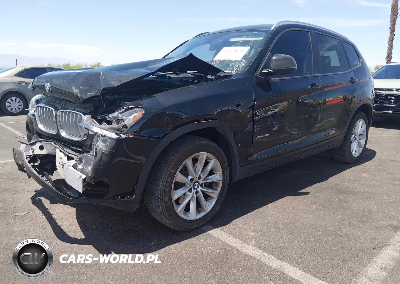 2017 BMW X3 Sdrive28I VIN:5UXWZ7C52H0V85609 - 2