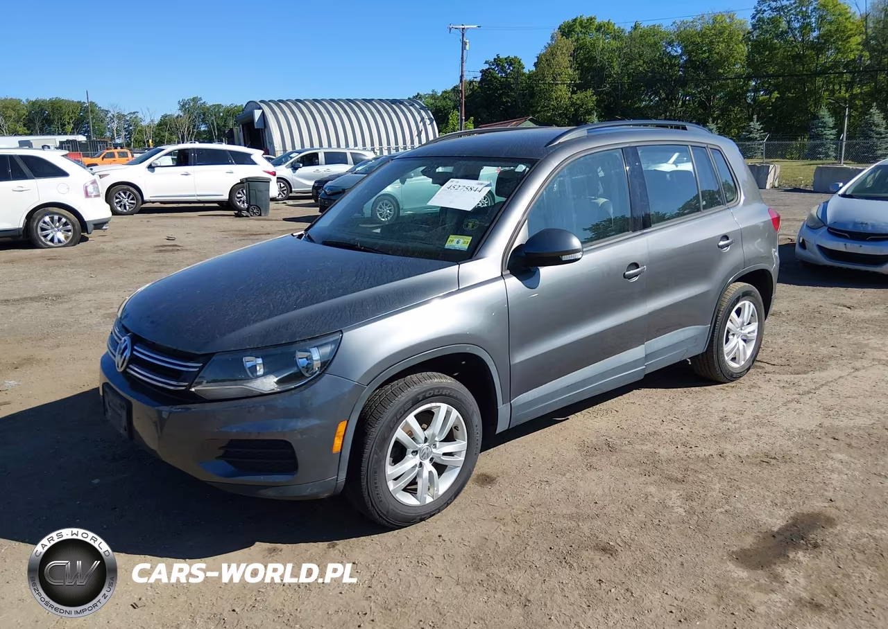 2016 Volkswagen Tiguan S VIN:WVGBV7AX5GW587782 - 2