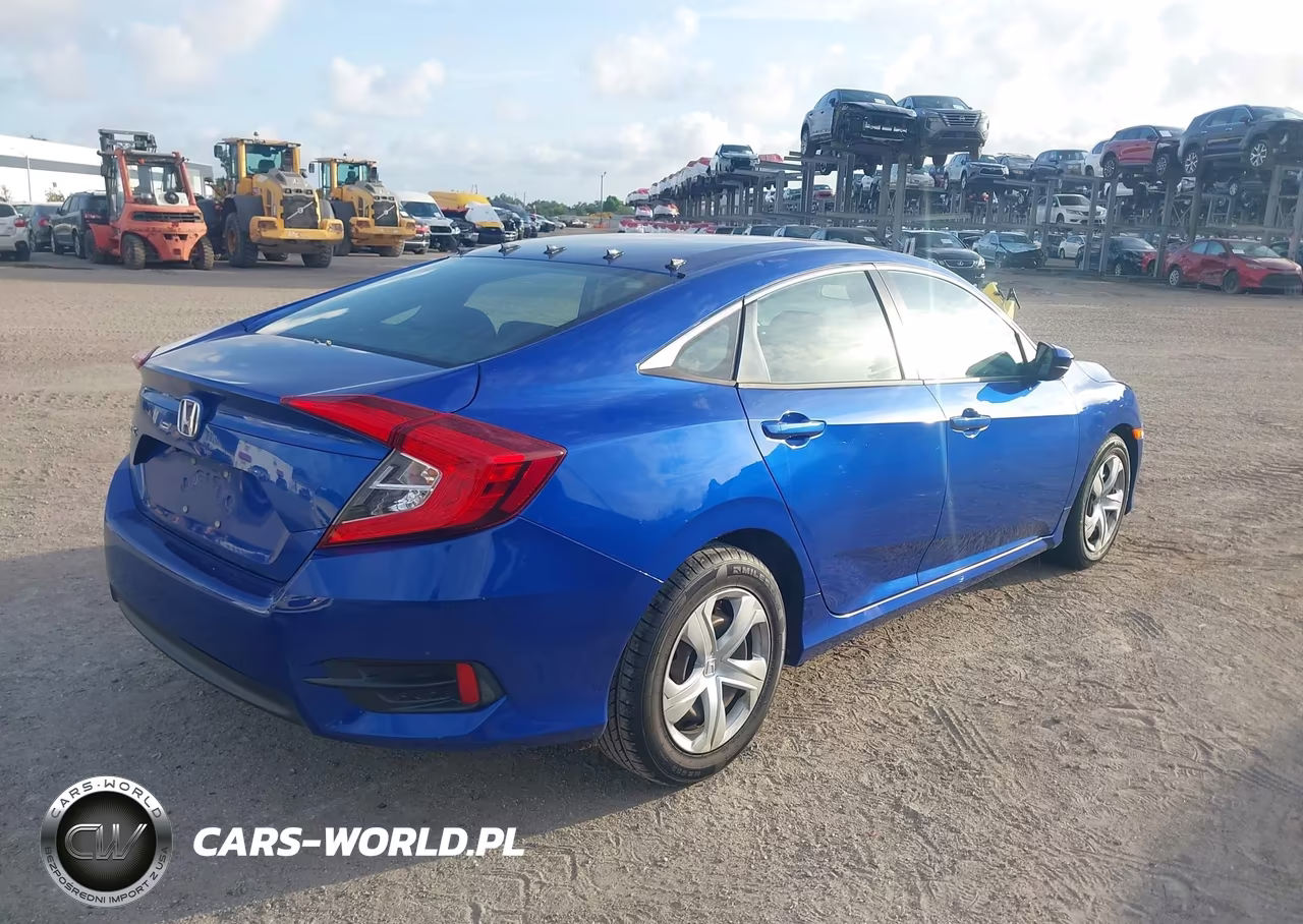 2018 Honda Civic Lx VIN:19XFC2F53JE011034 - 4