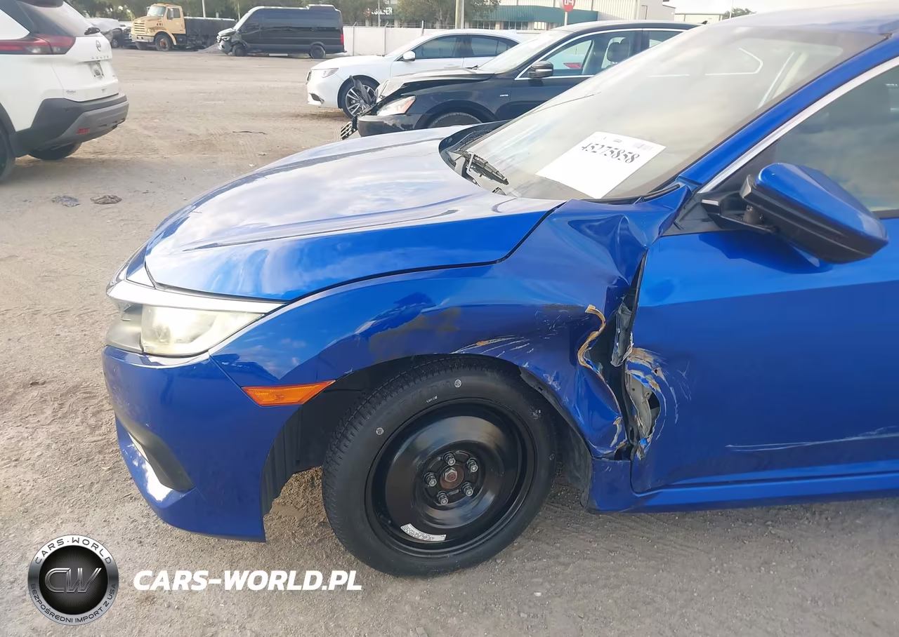 2018 Honda Civic Lx VIN:19XFC2F53JE011034 - 6