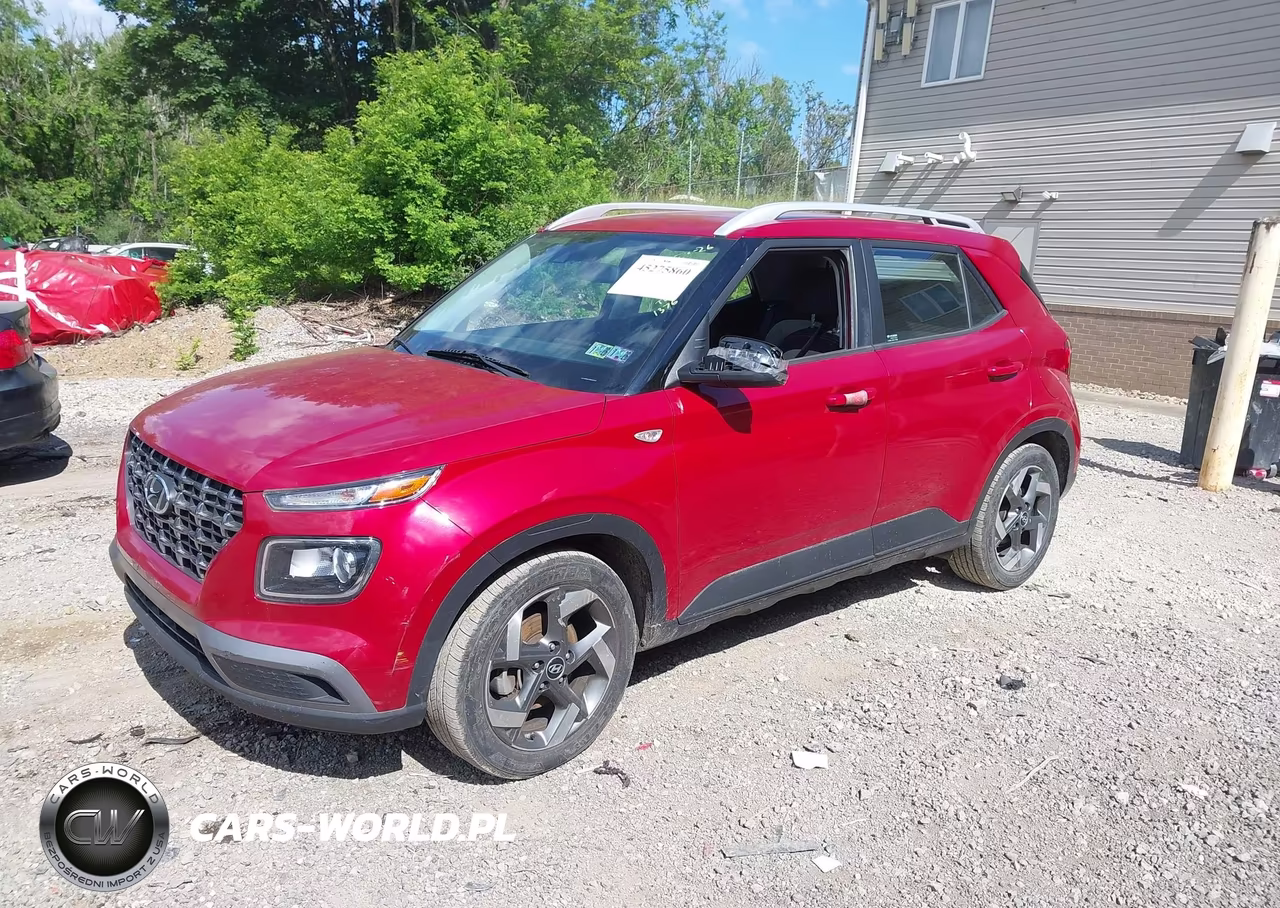 2021 Hyundai Venue Sel VIN:KMHRC8A30MU103418 - 2