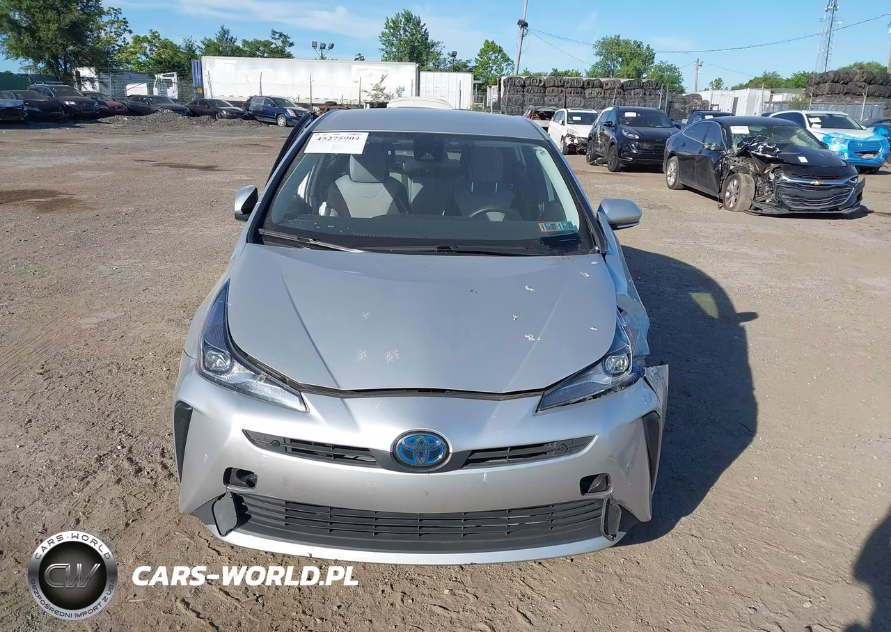 2019 Toyota Prius Le VIN:JTDKARFU5K3101086 - 12