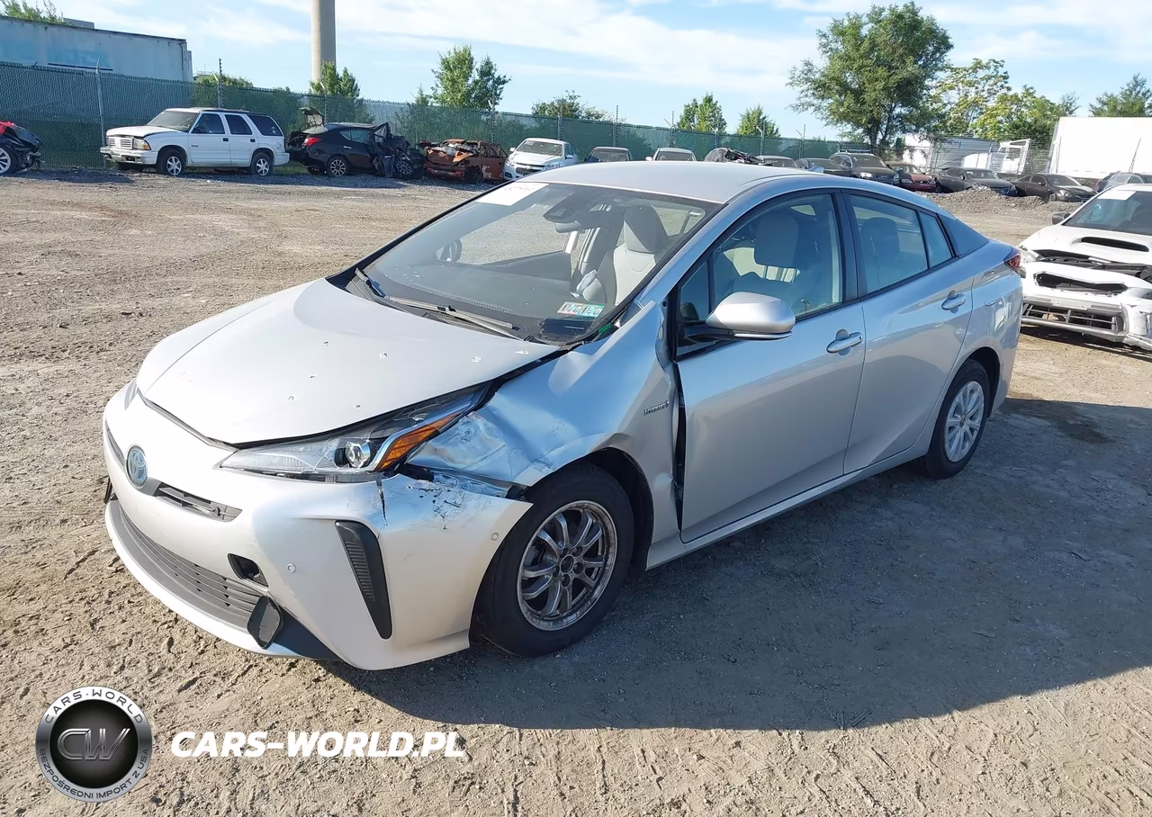 2019 Toyota Prius Le VIN:JTDKARFU5K3101086 - 2