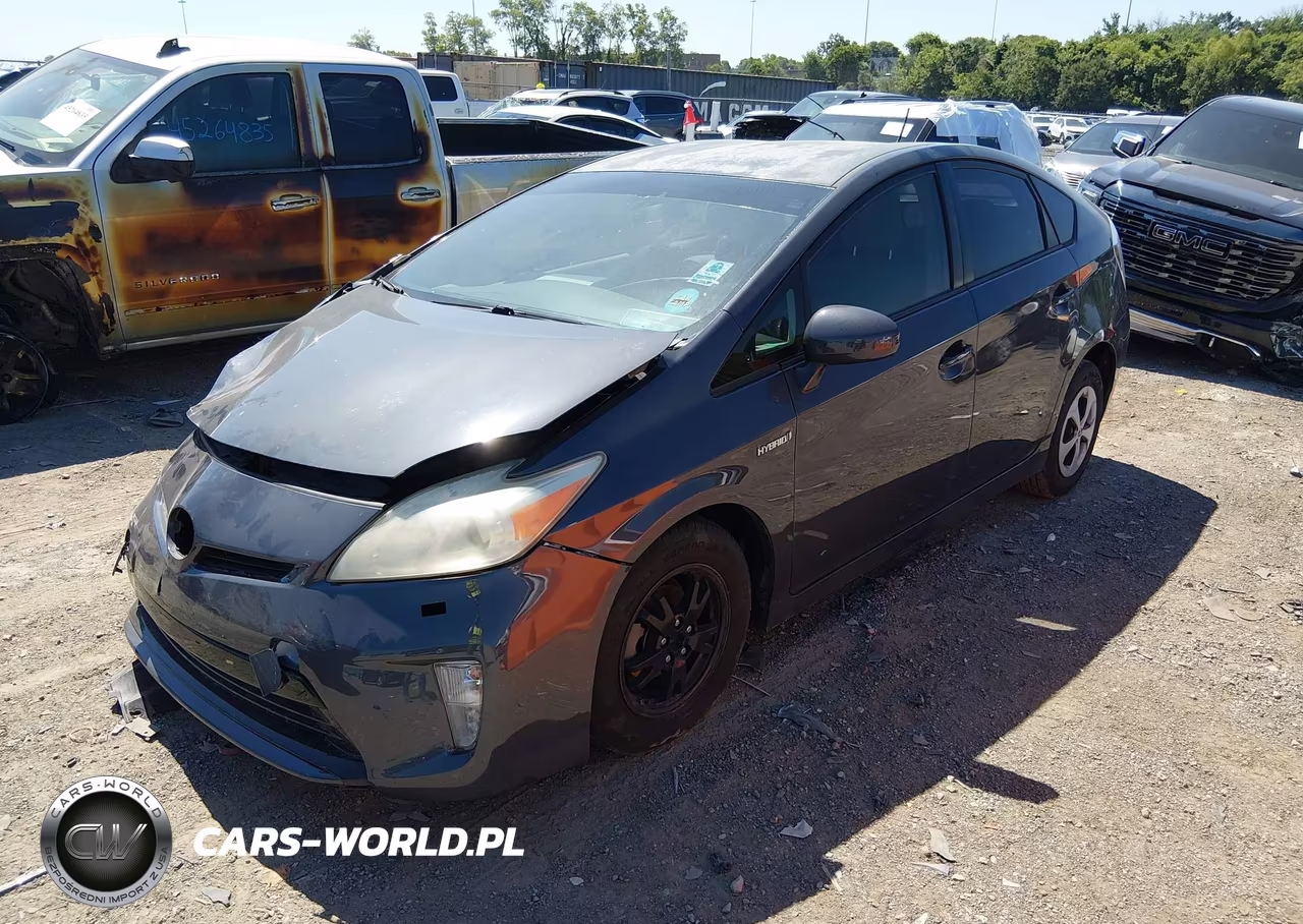 2012 Toyota Prius Two VIN:JTDKN3DU5C1527345 - 2