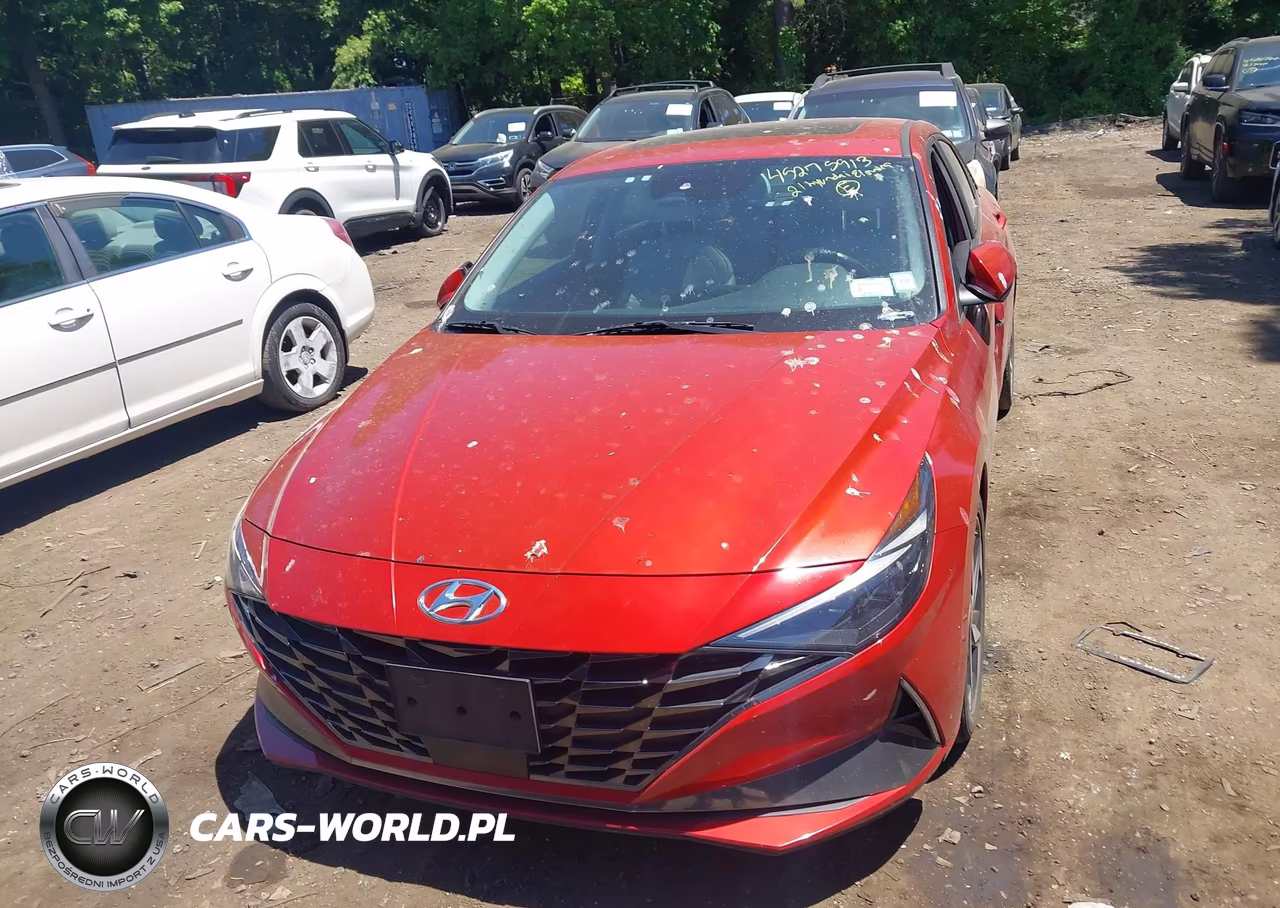 2021 Hyundai Elantra Limited VIN:KMHLP4AG1MU098848 - 12