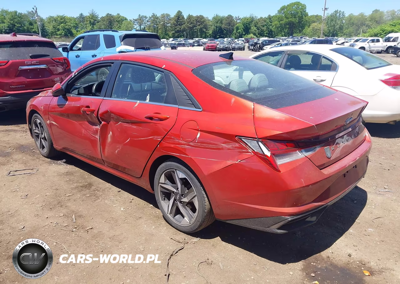 2021 Hyundai Elantra Limited VIN:KMHLP4AG1MU098848 - 3