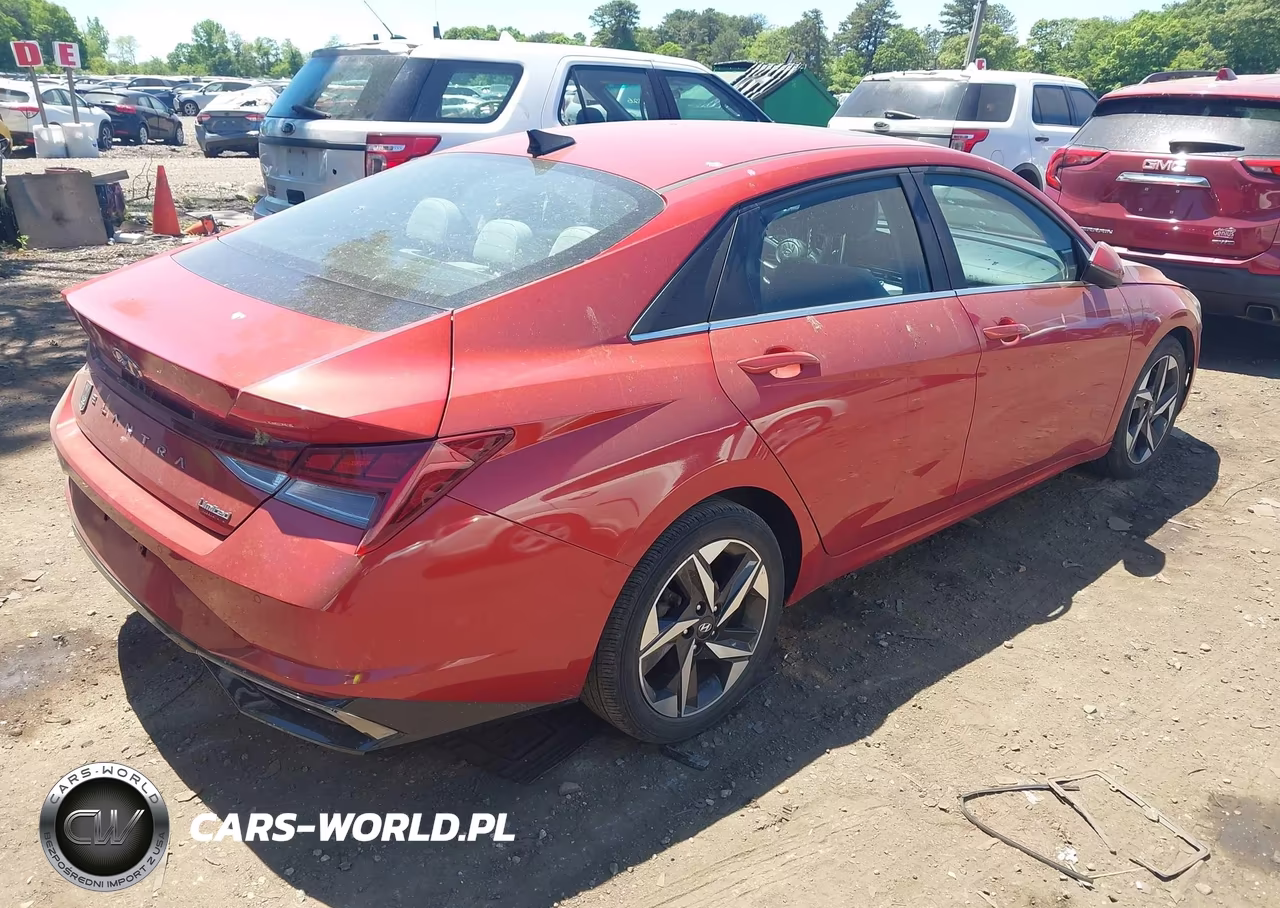 2021 Hyundai Elantra Limited VIN:KMHLP4AG1MU098848 - 4