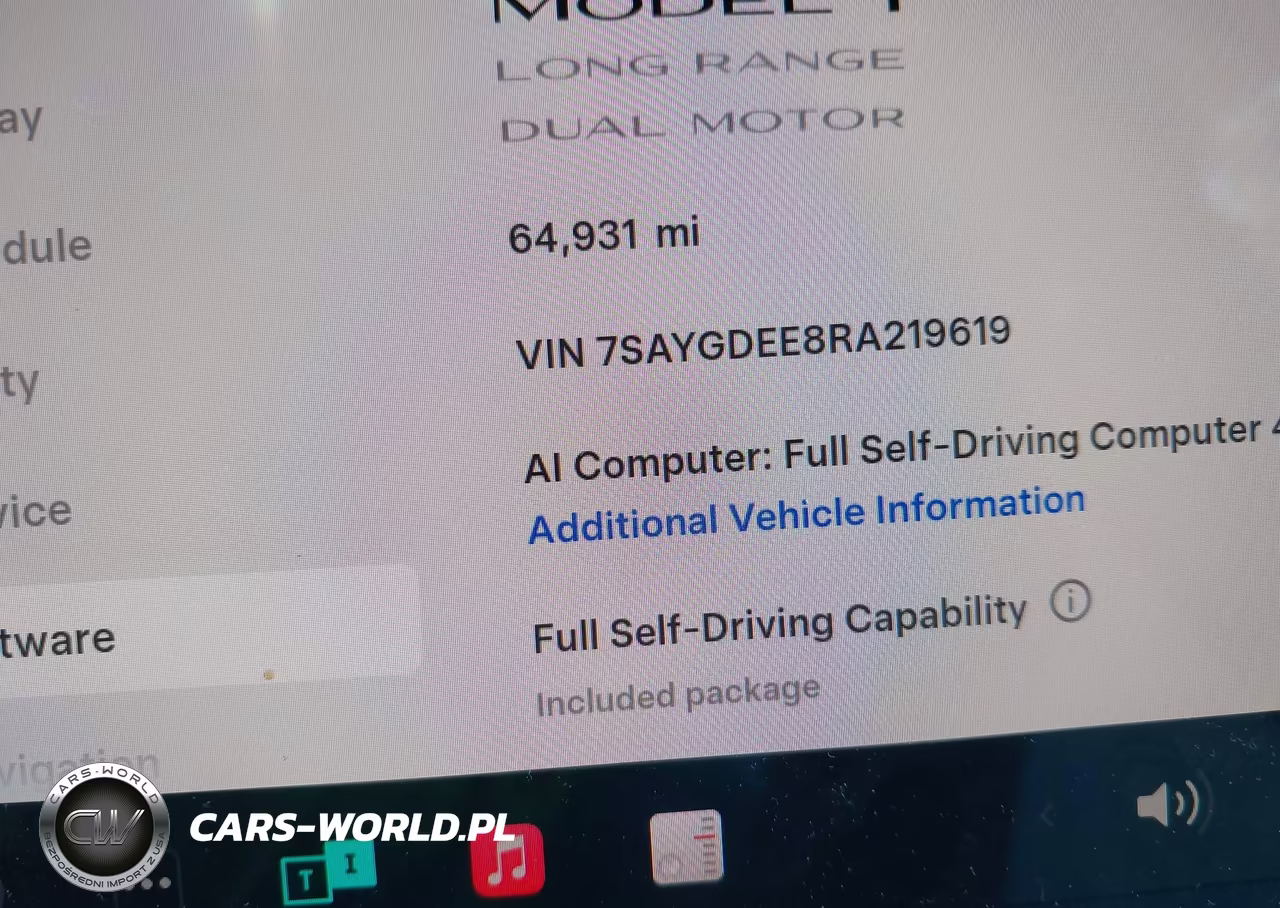2024 Tesla Model Y Long Range Dual Motor All-Wheel Drive VIN:7SAYGDEE8RA219619 - 7