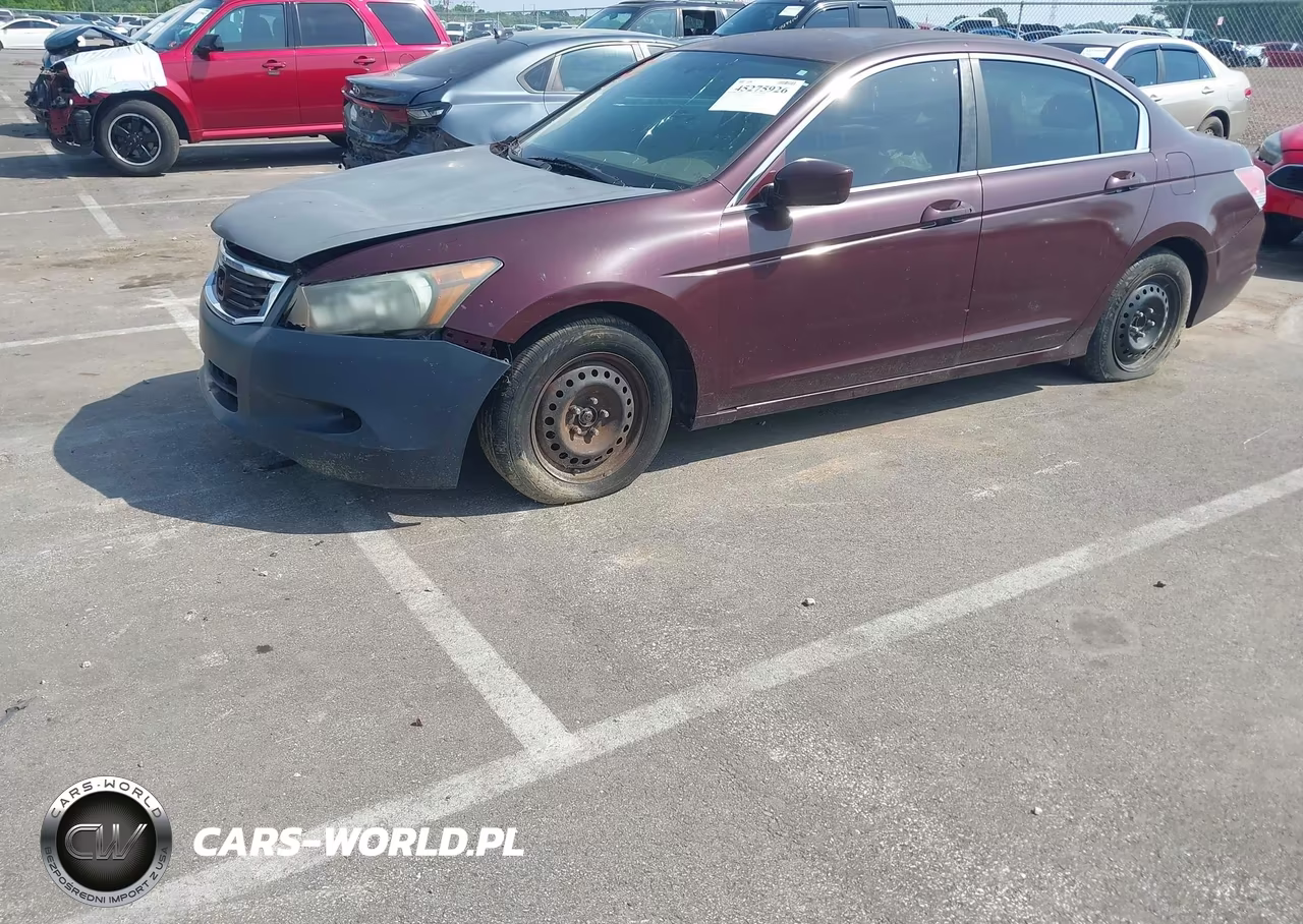 2010 Honda Accord 2.4 Lx VIN:1HGCP2F37AA037663 - 2