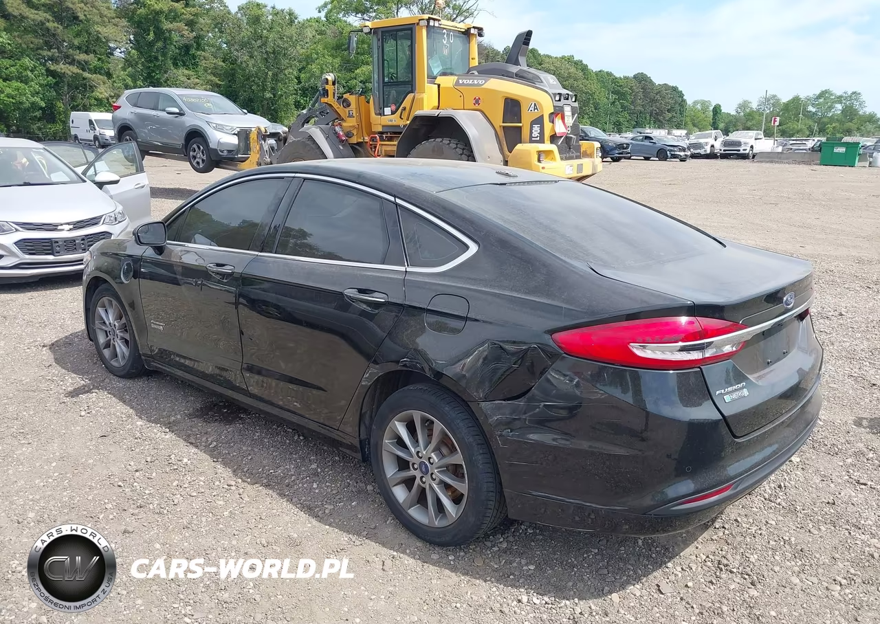 2018 Ford Fusion Energi Se Luxury VIN:3FA6P0PU7JR105981 - 3