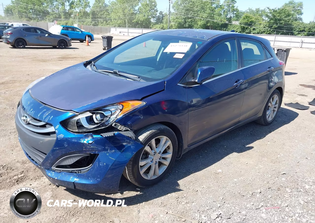 2013 Hyundai Elantra Gt VIN:KMHD35LE7DU036338 - 2