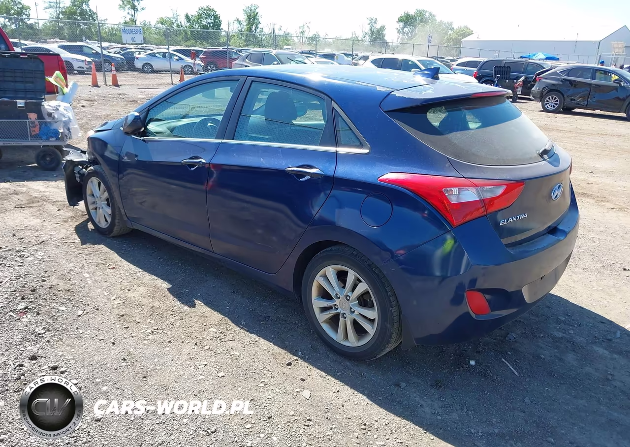 2013 Hyundai Elantra Gt VIN:KMHD35LE7DU036338 - 3