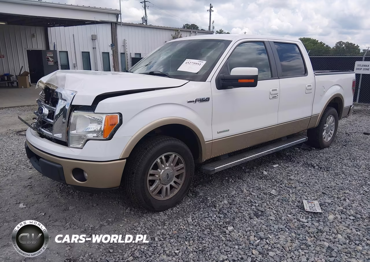 2012 Ford F-150 Lariat VIN:1FTFW1CT9CFB61453 - 2