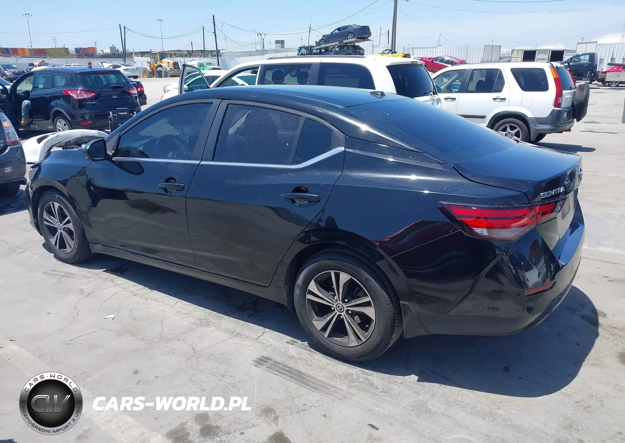 2021 Nissan Sentra Sv Xtronic Cvt VIN:3N1AB8CV4MY264518 - 3