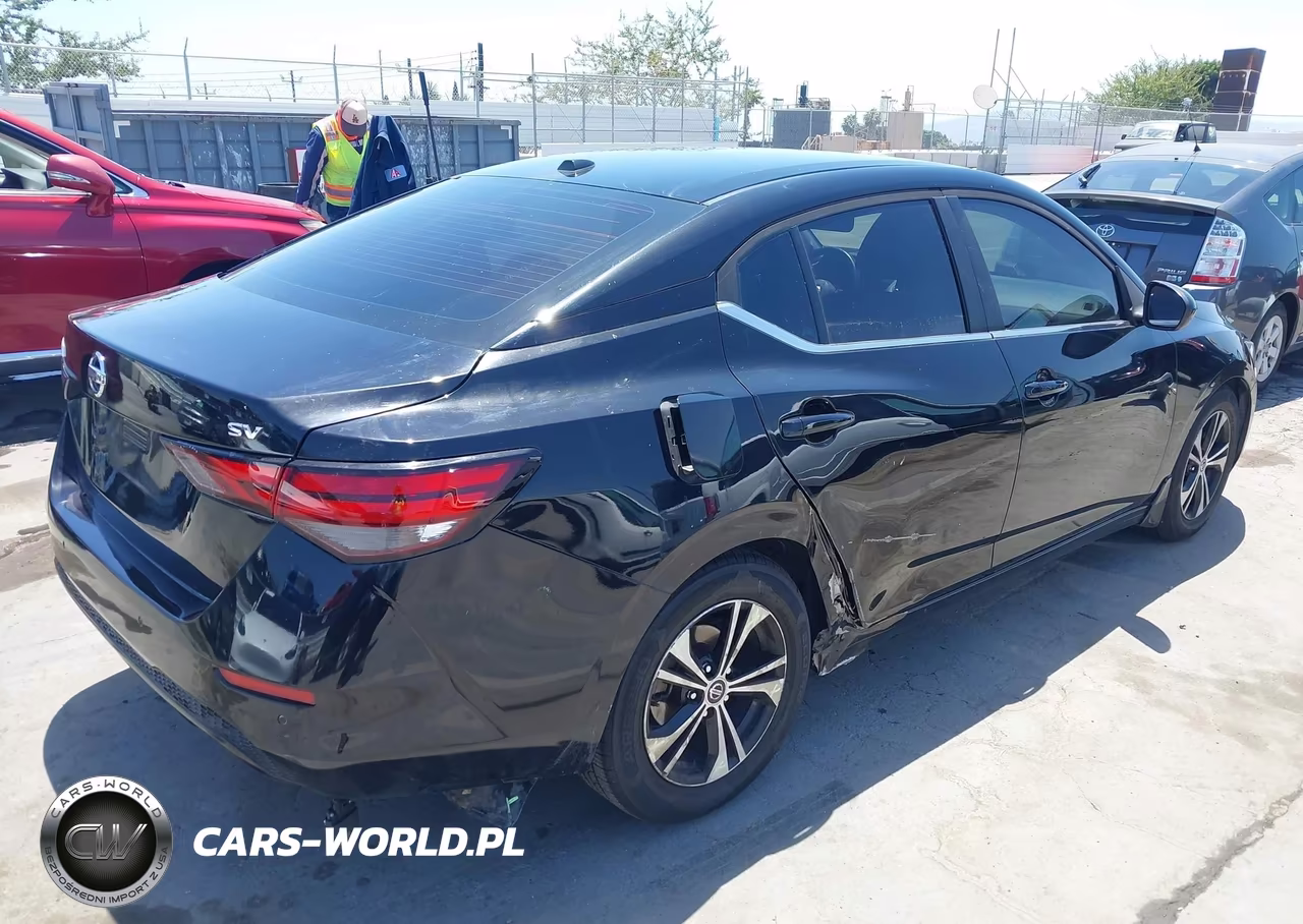 2021 Nissan Sentra Sv Xtronic Cvt VIN:3N1AB8CV4MY264518 - 4