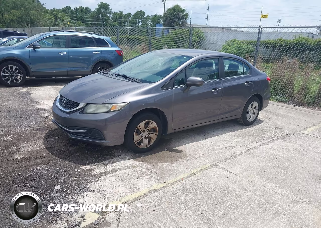 2015 Honda Civic Lx VIN:19XFB2F55FE115955 - 2